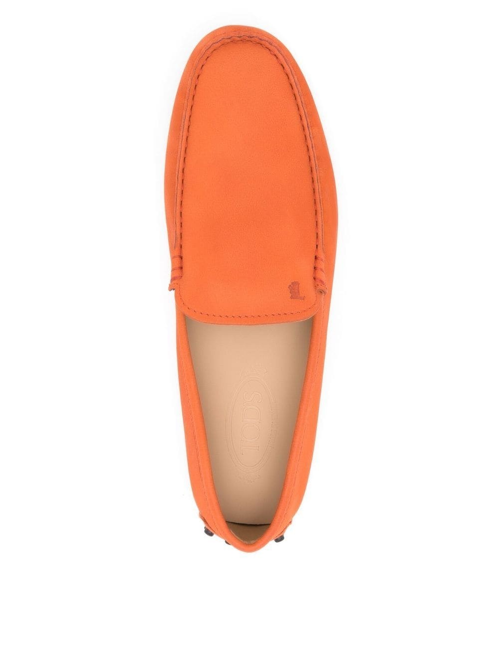 round toe loafers - 4