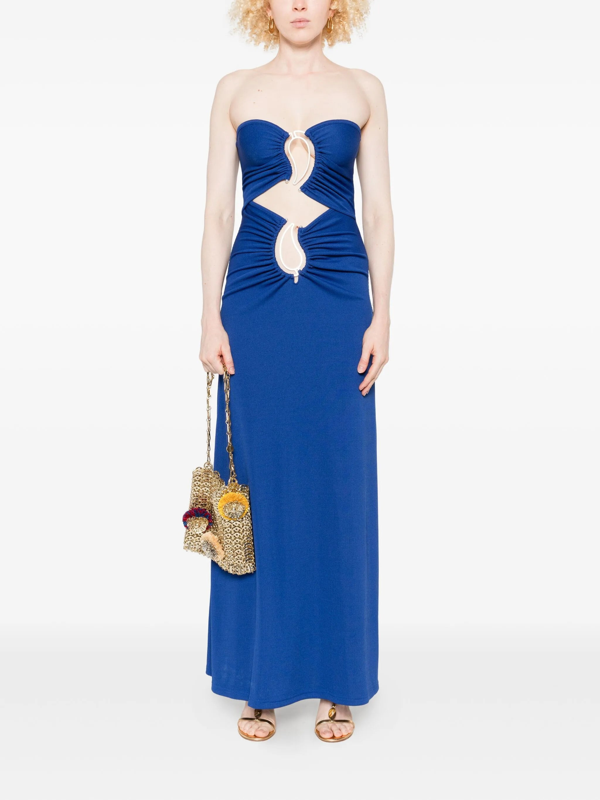 Christopher Esber Cut-out Ring-detail Maxi Dress - 2