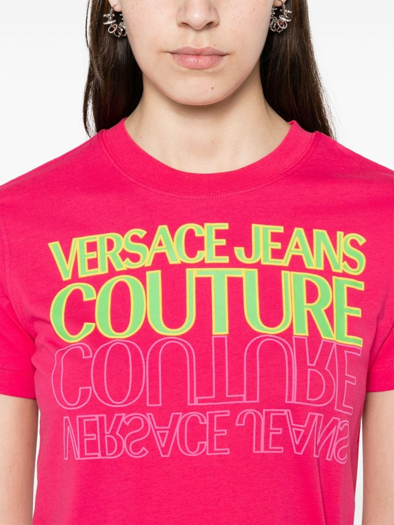logo-print cotton T-shirt 5
