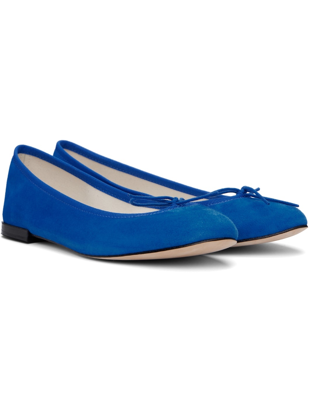 SSENSE Exclusive Blue Cendrillon Ballerina Flats - 4