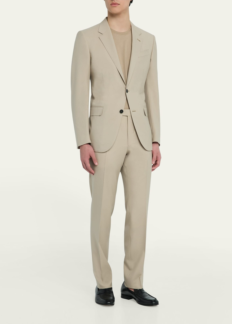 ZEGNA Men's Solid Trofeo Wool Suit outlook