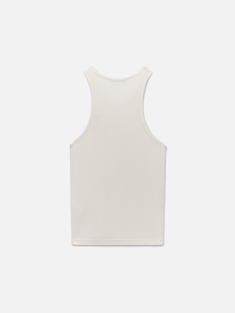 Ritz Women's Rib Tank in White - 3