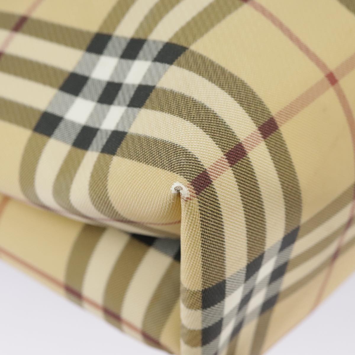 Burberry Nova Check Tote Bag Pvc Beige - 15