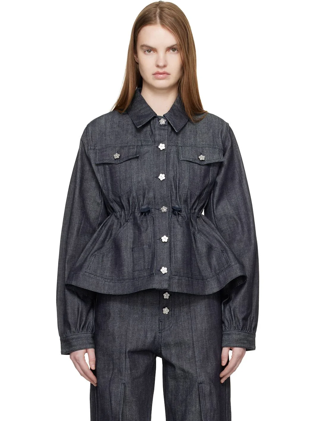 Navy CBcandida Denim Jacket - 1