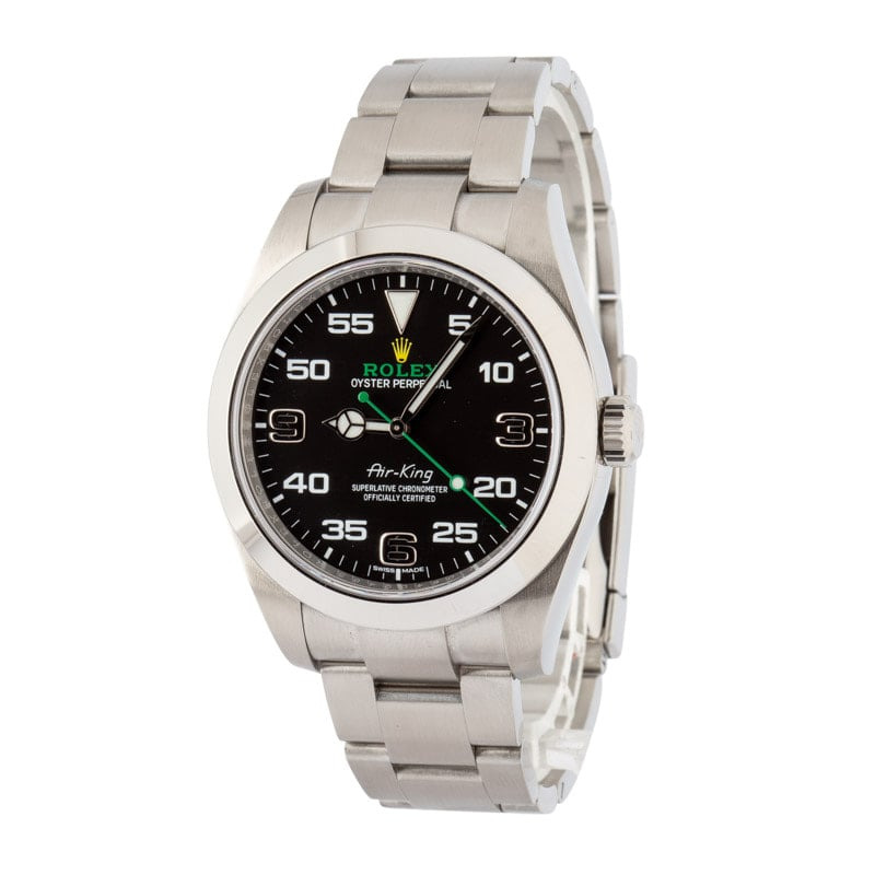 Rolex Air-King Ref 116900 Black Dial - 2