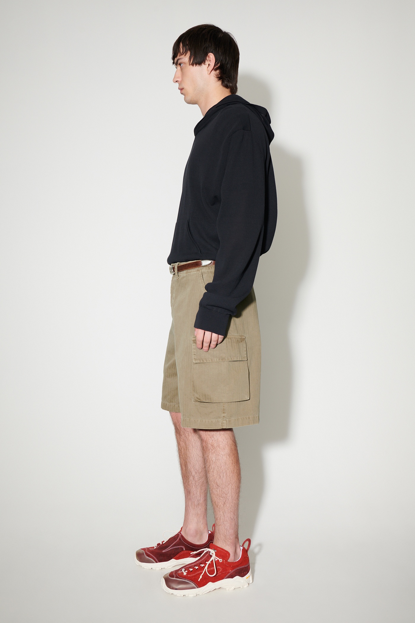 Mount Shorts Uniform Olive Herringbone - 3