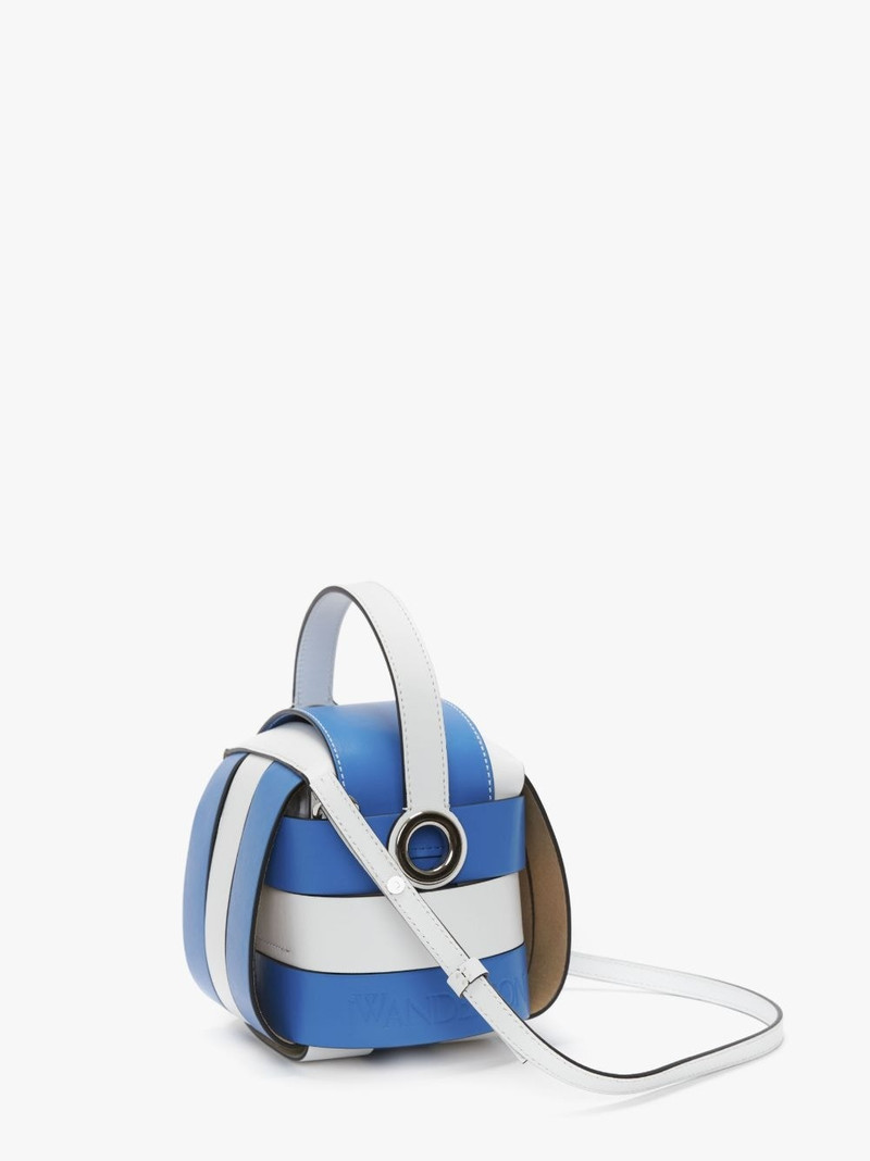 JW Anderson KNOT BAG - LEATHER TOP HANDLE BAG WITH CROSSBODY STRAP outlook