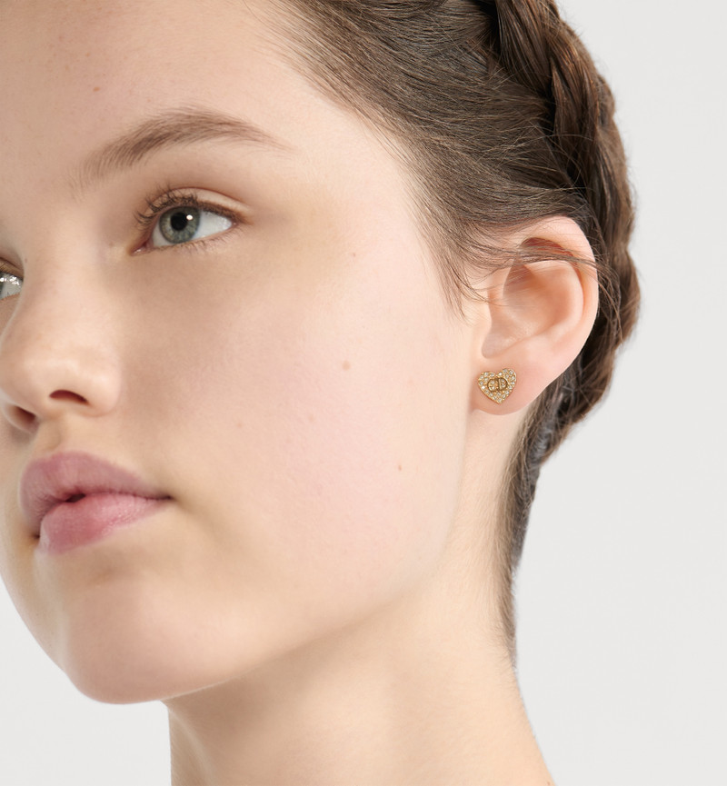 Dior Clair D Lune Stud Earrings outlook