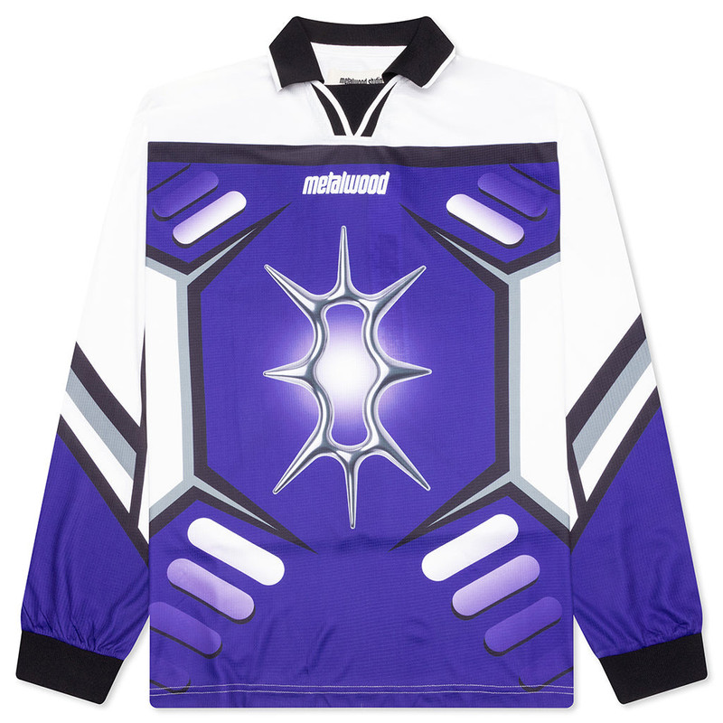 X-GAMES L/S JERSEY - WHITE/BLURPLE 1