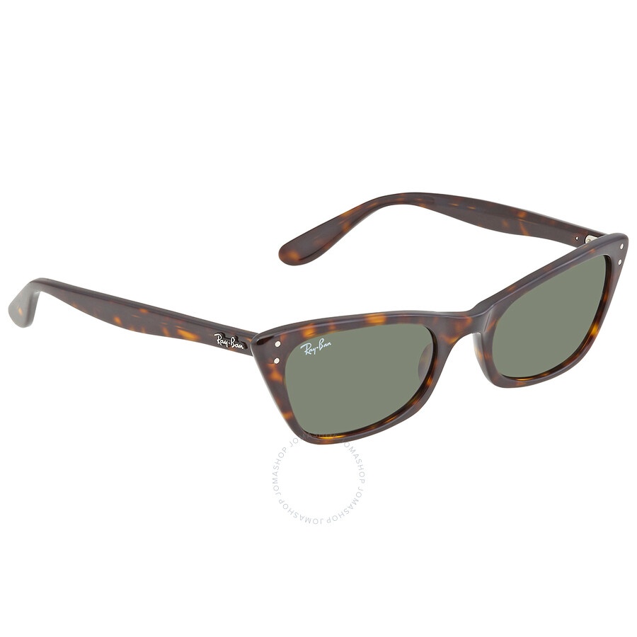 Ray Ban Lady Burbank Green Cat Eye Ladies Sunglasses RB2299 902/31 52 - 1