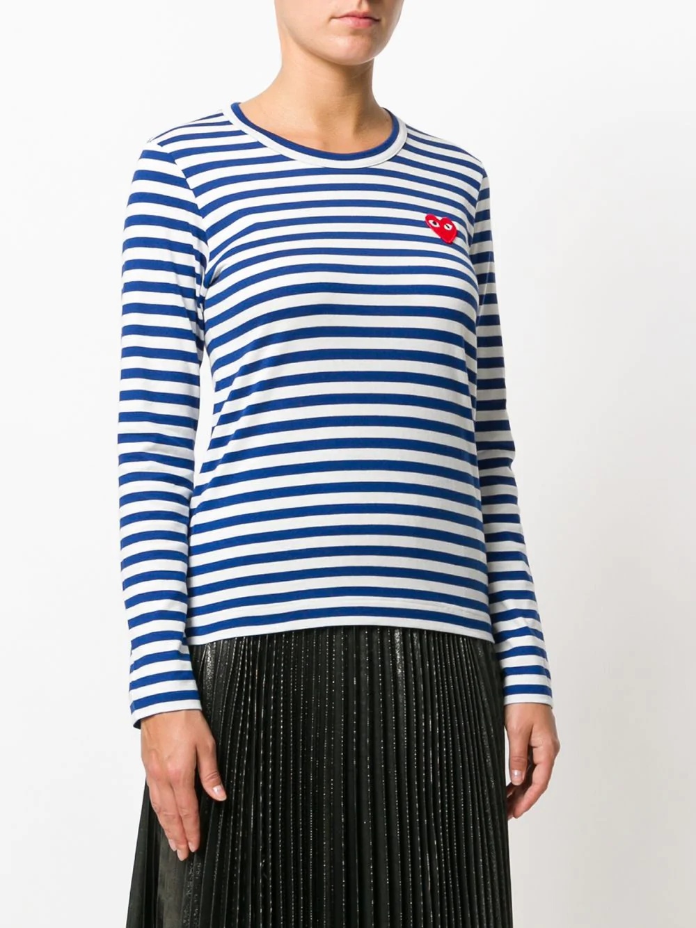 striped longlseeved T-shirt - 3