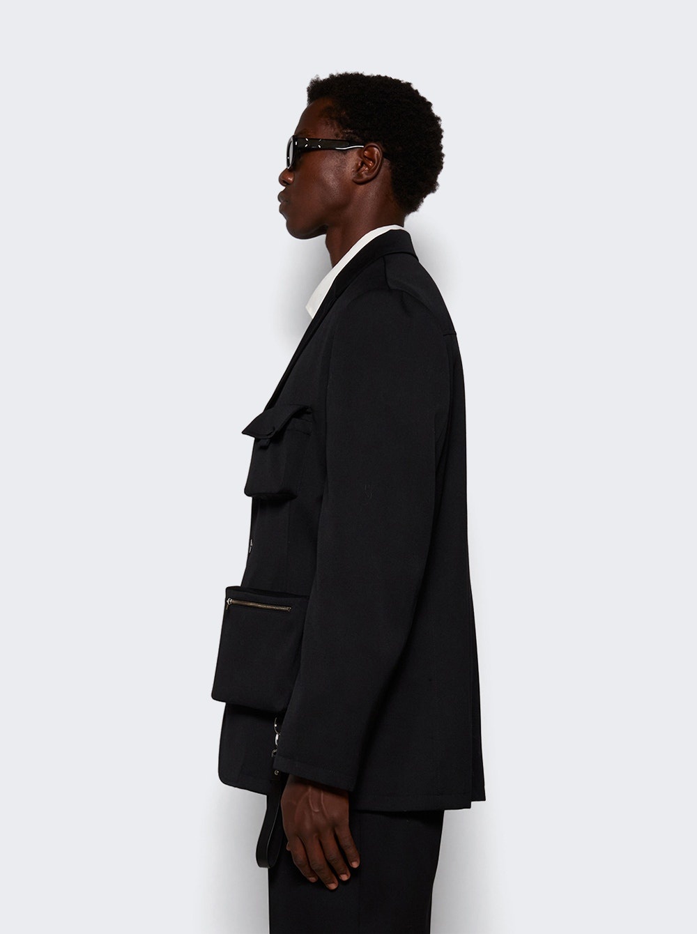 Utility Blazer Black - 4