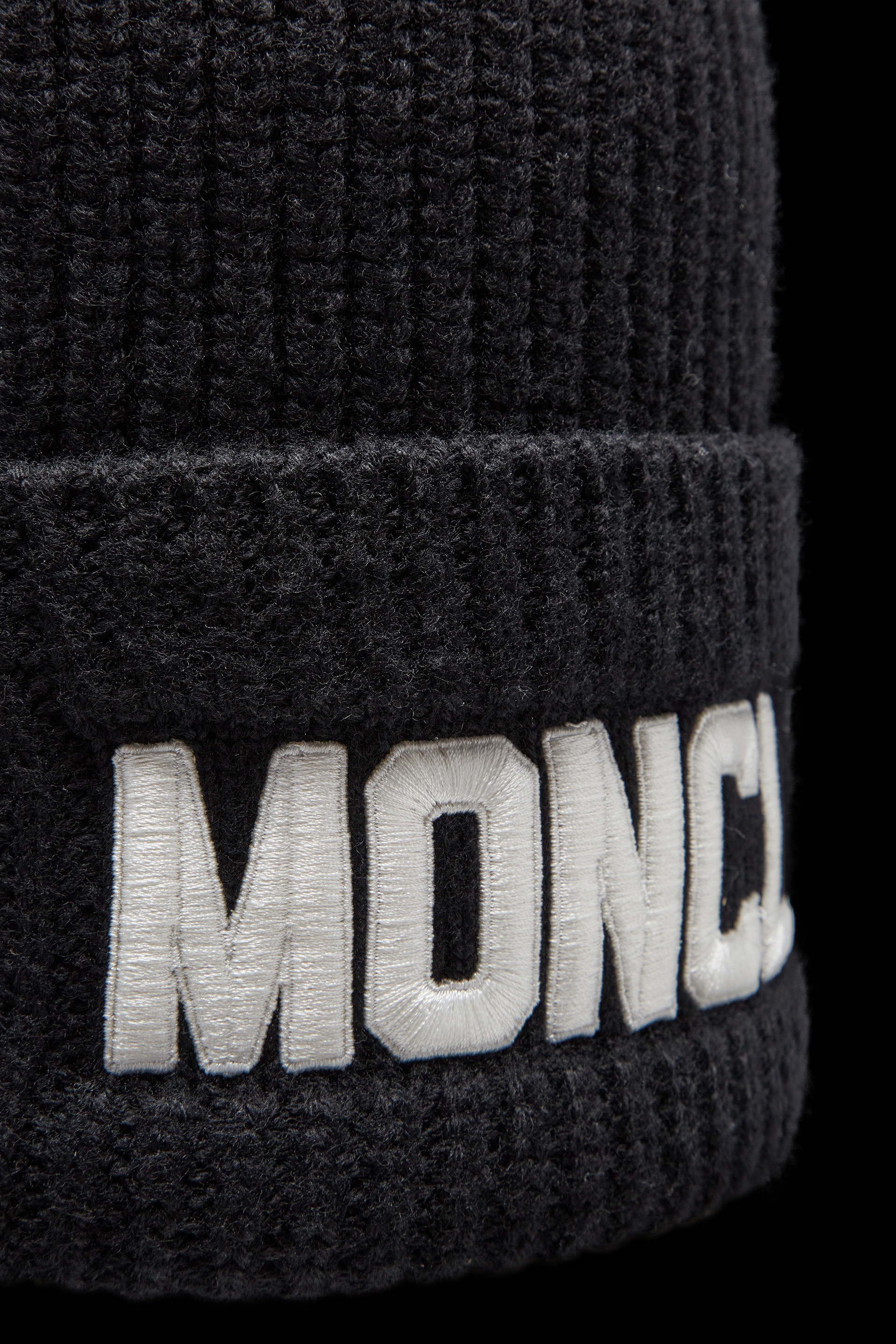 Embroidered Logo Wool Beanie - 3