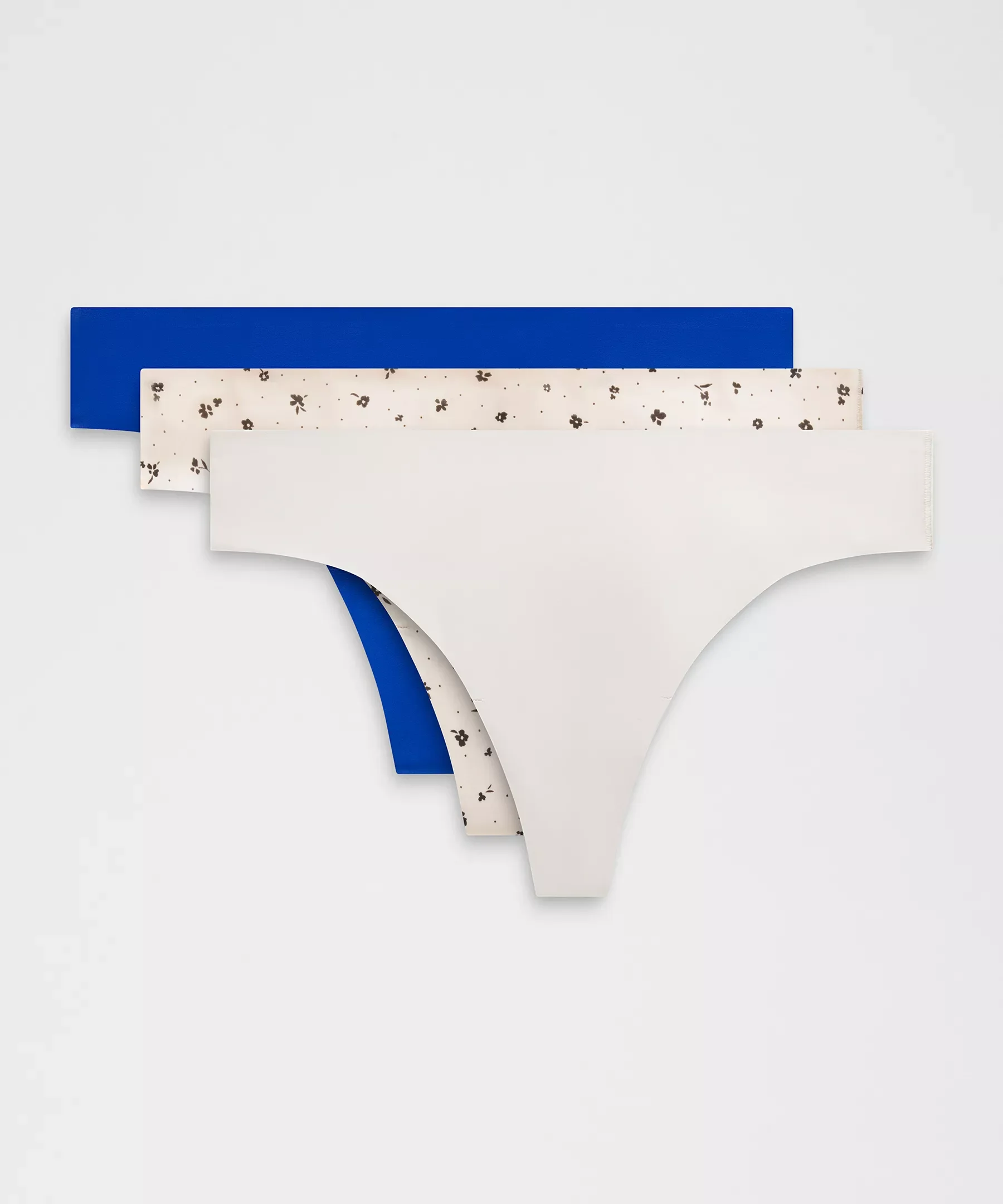 InvisiWear Mid-Rise Thong Underwear *3 Pack - 1