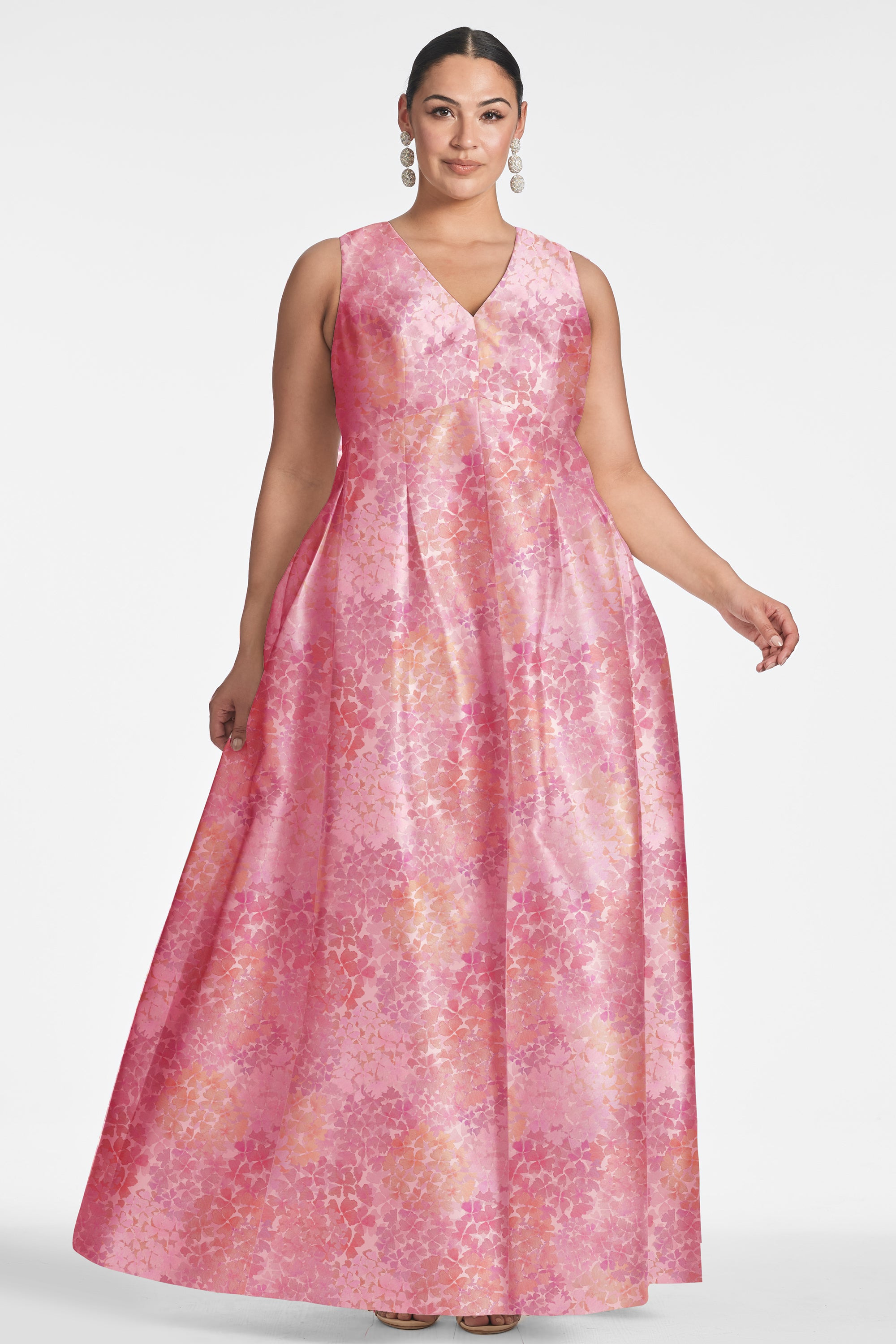 Brooke Gown - Light Sunset Hydrangea - 5