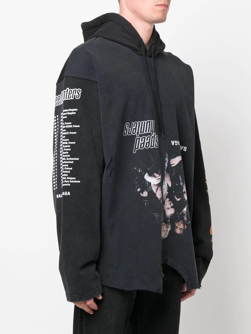 Upside Down pullover hoodie - 3