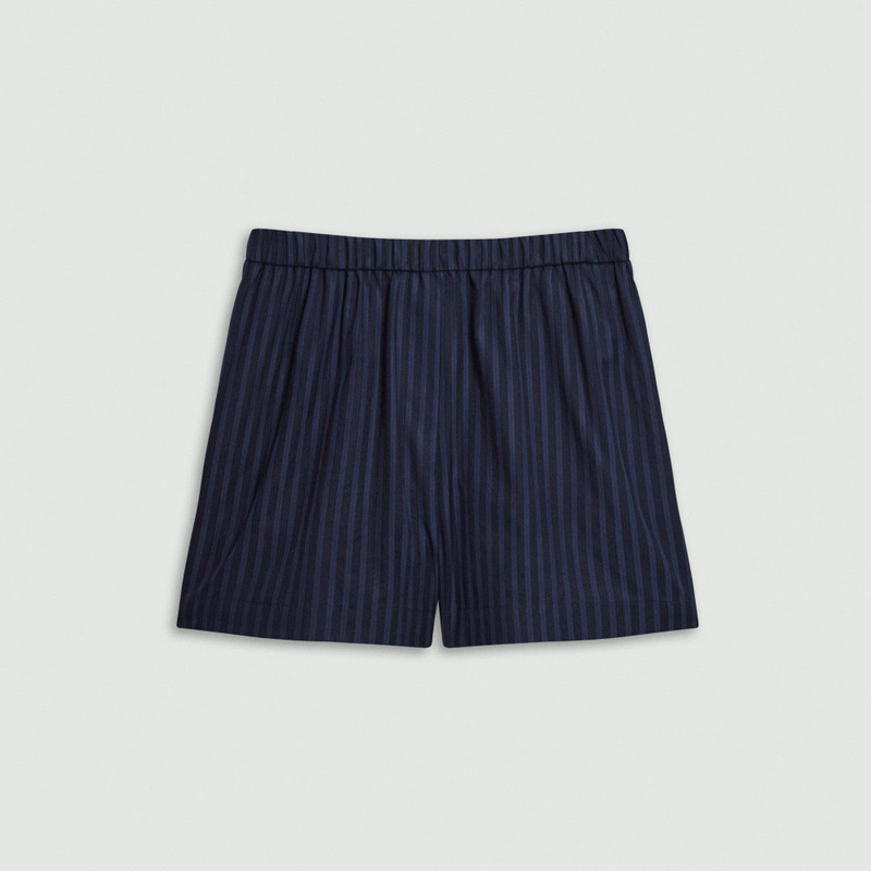 Boxer Short in Linear Cotton 1