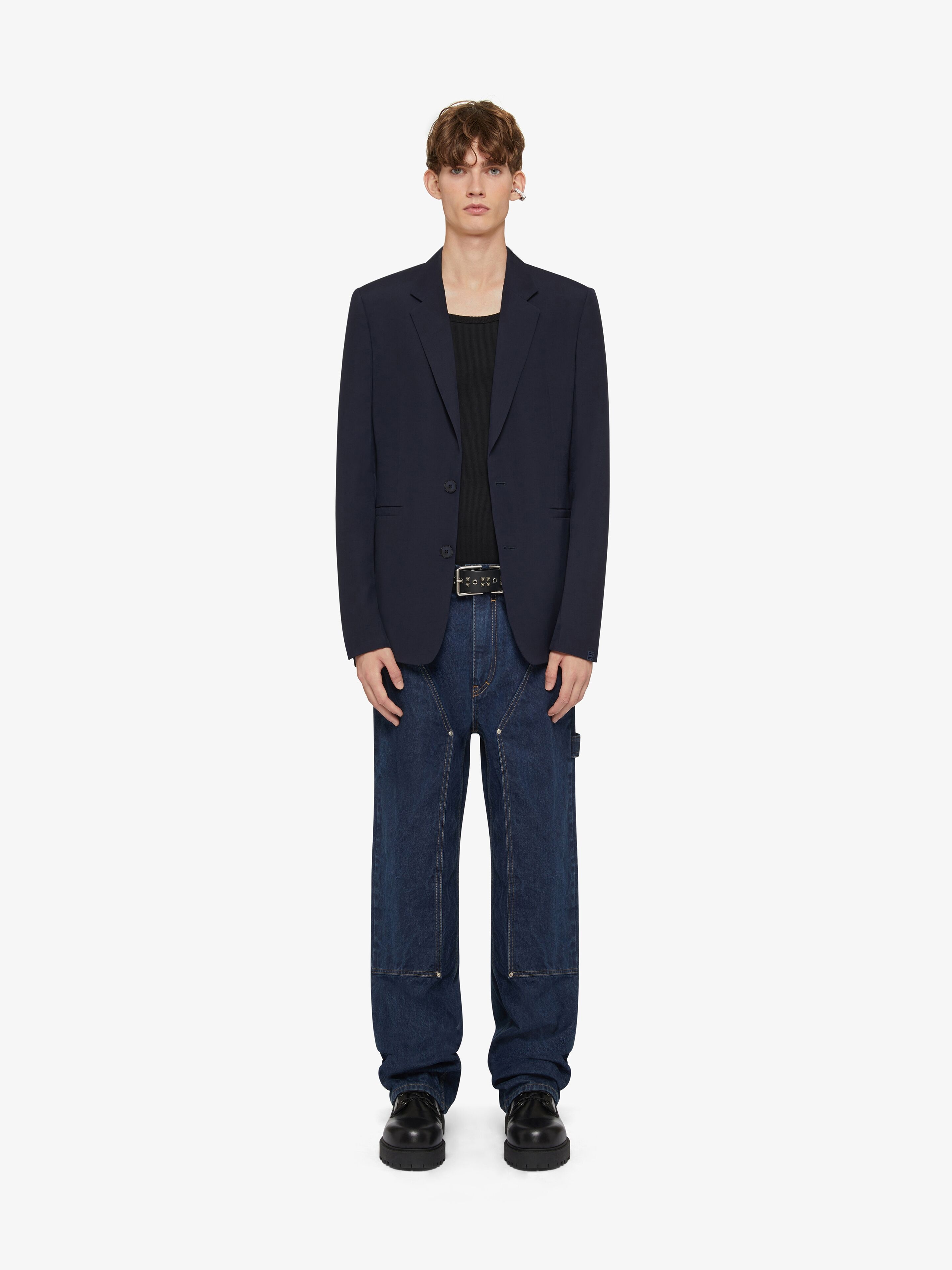 SLIM FIT JACKET IN WOOL - 2