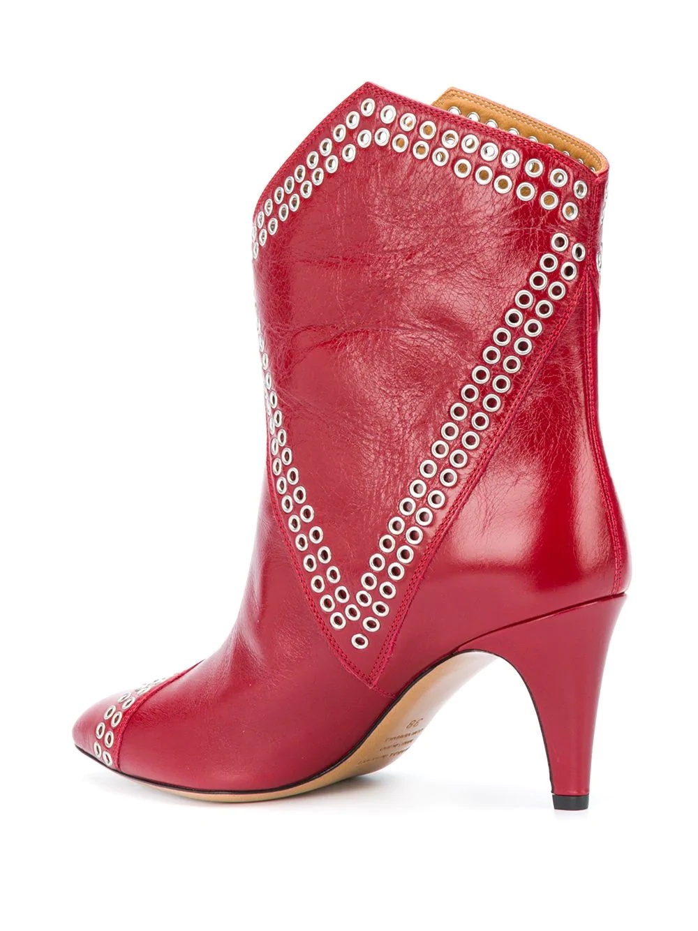 Demka eyelet-embellished boots - 3