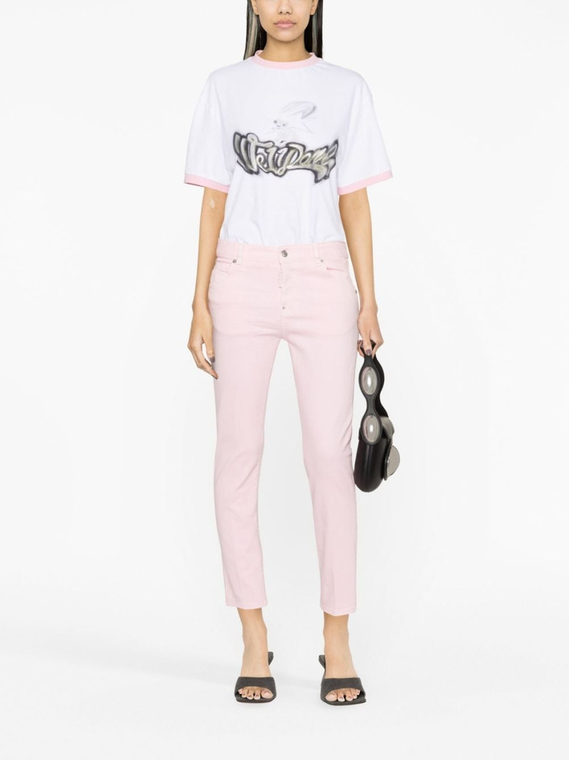 DSQUARED2 low-rise tapered jeans outlook