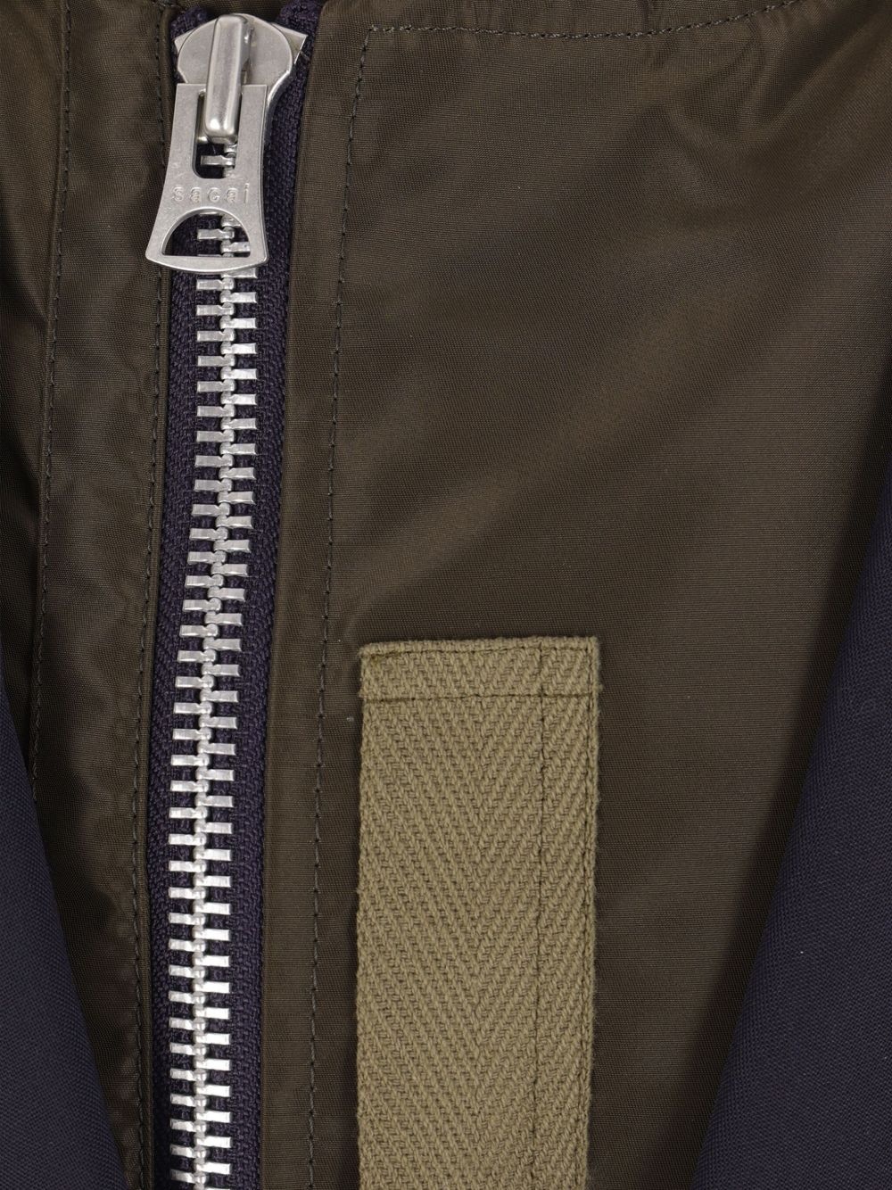 zip-detail button jacket - 4