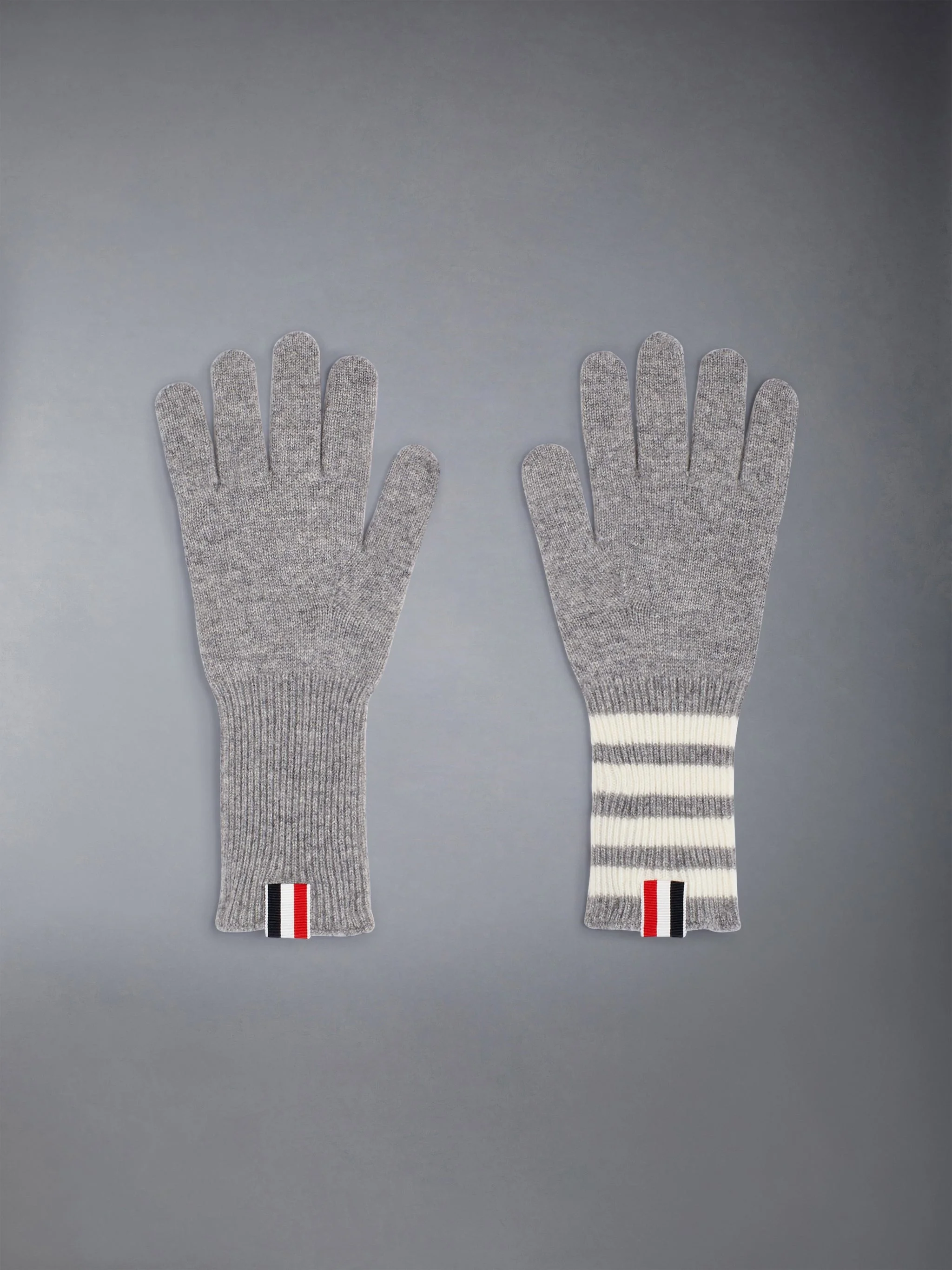 4-BAR CASHMERE GLOVES - 1