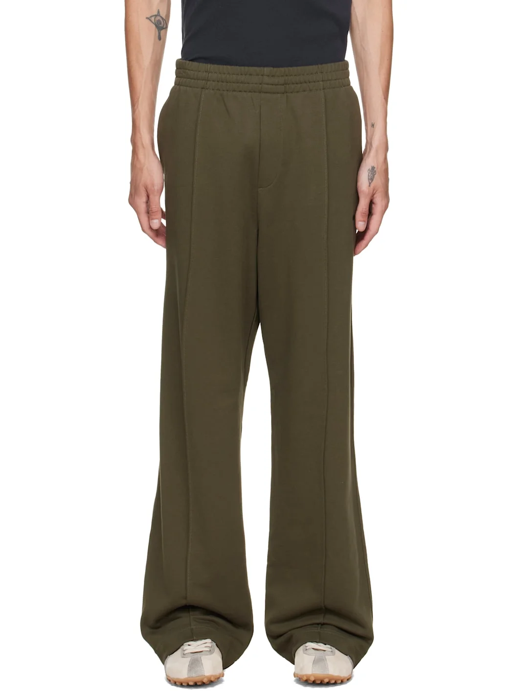 Green Logo Sweatpants - 1
