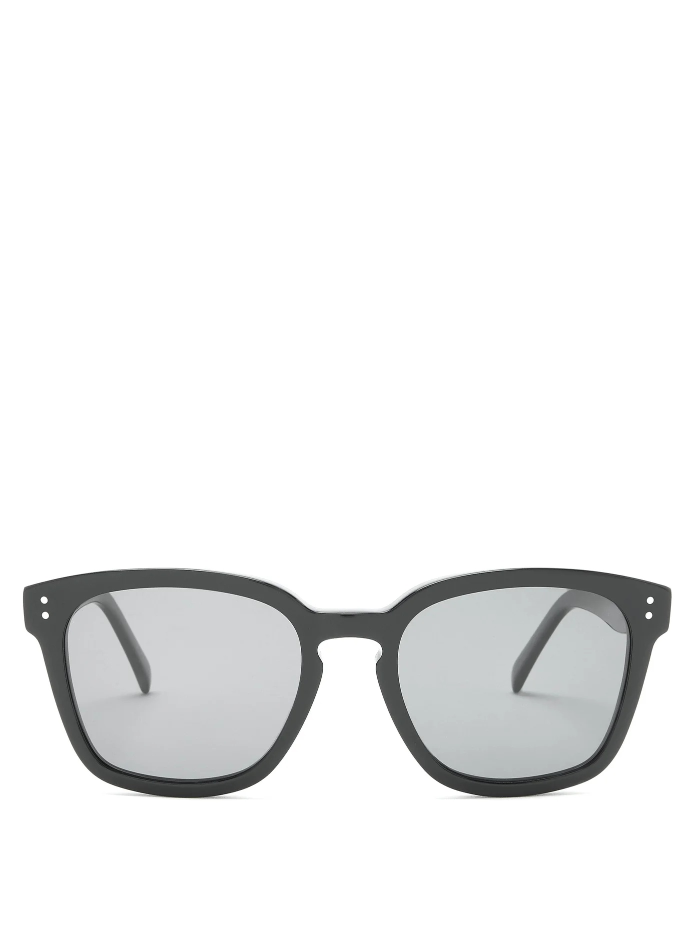 Square acetate sunglasses - 1