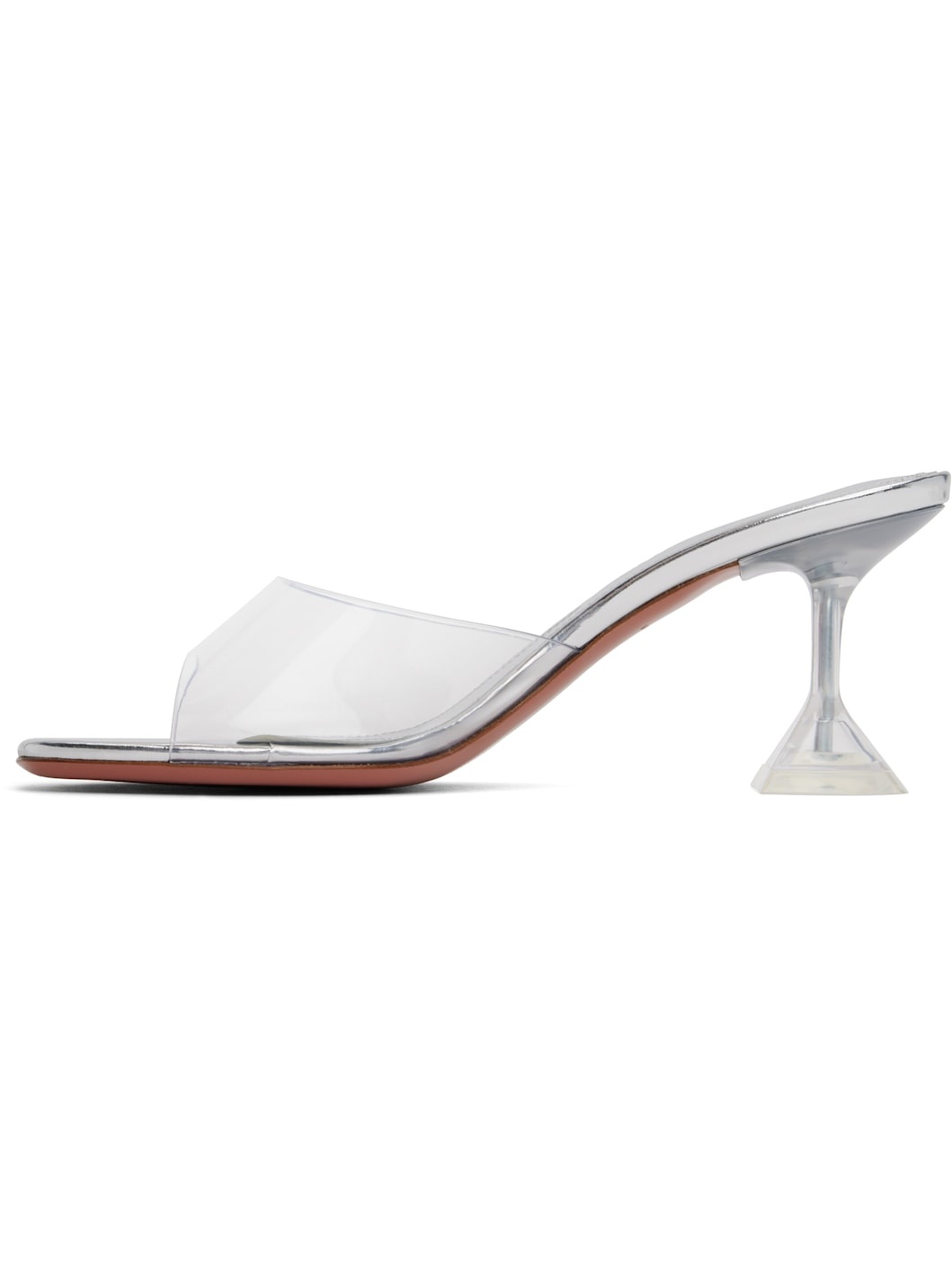 Transparent Lupita Glass Slipper 70 Heeled Sandals - 3