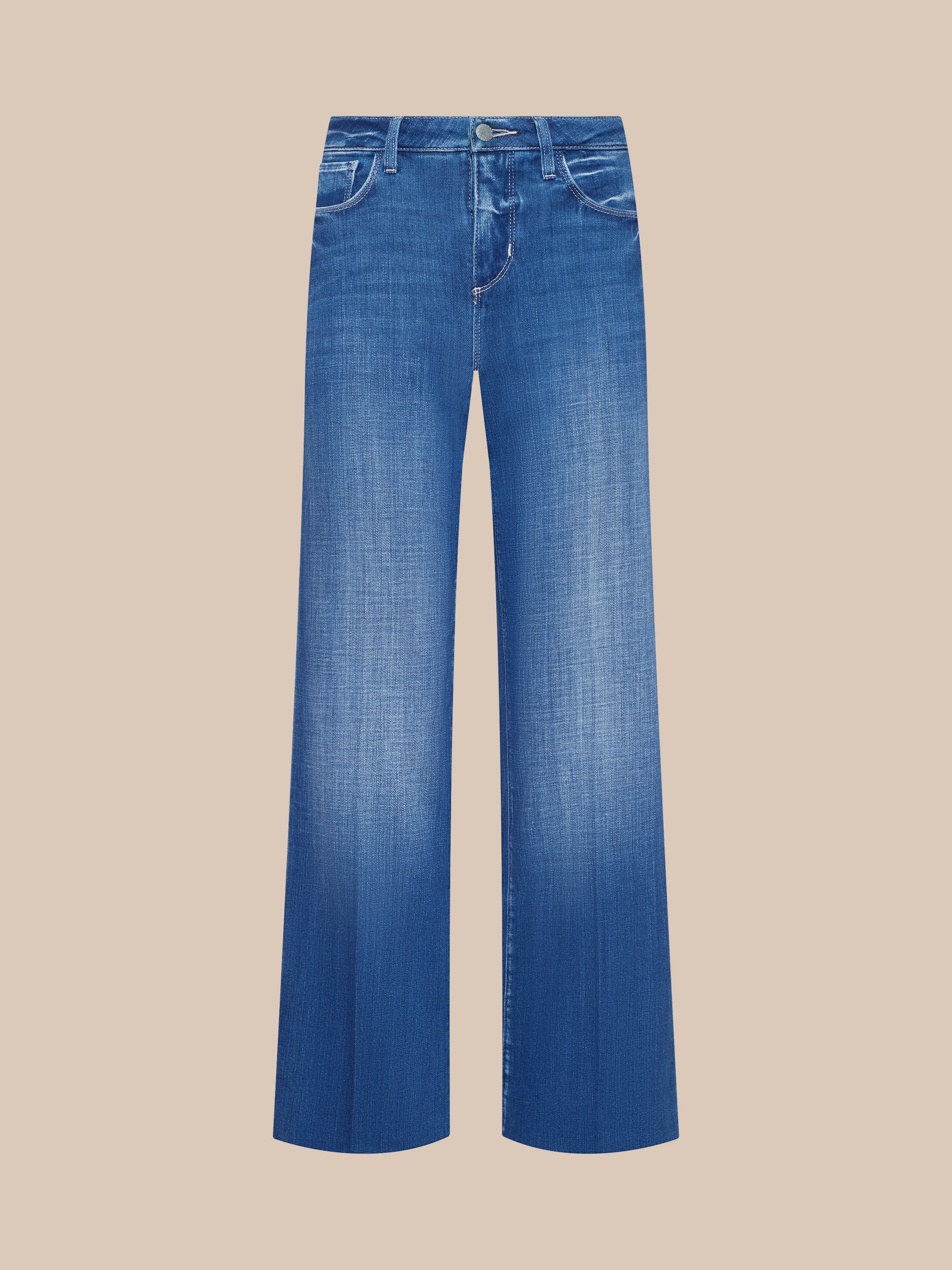 Petite Scottie Wide-Leg Jean - 1