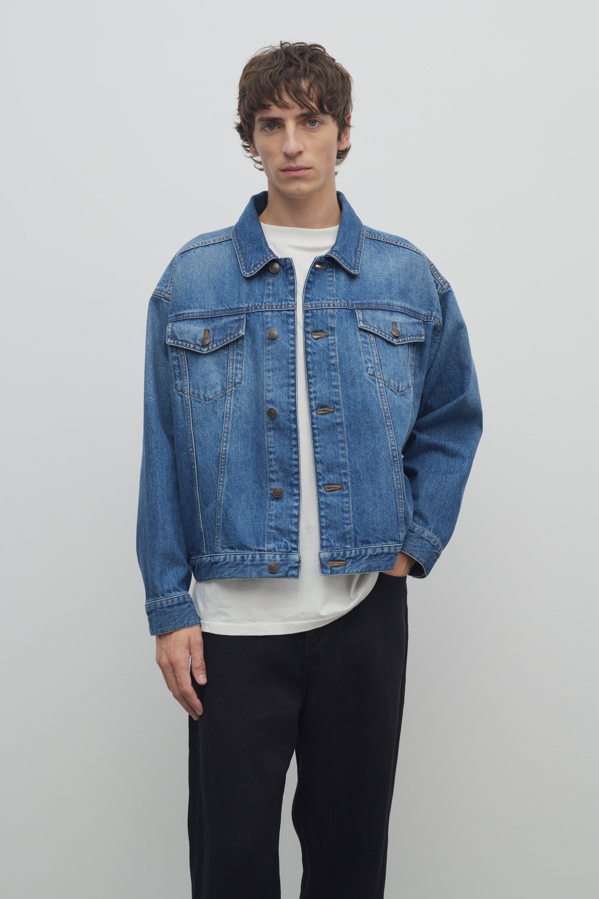 Seb Jacket in Cotton - 3