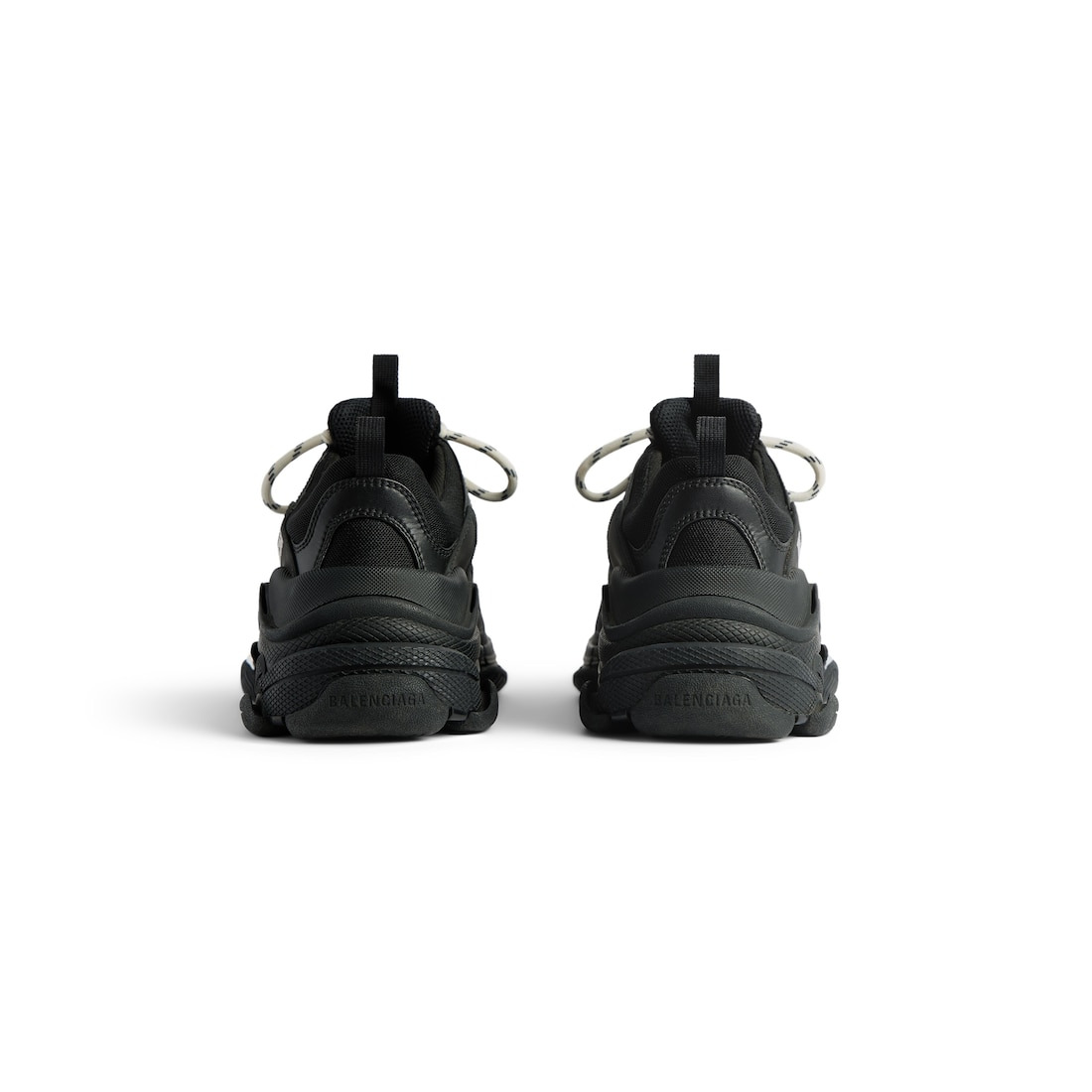 Men's Triple S Sneaker in Black - 5