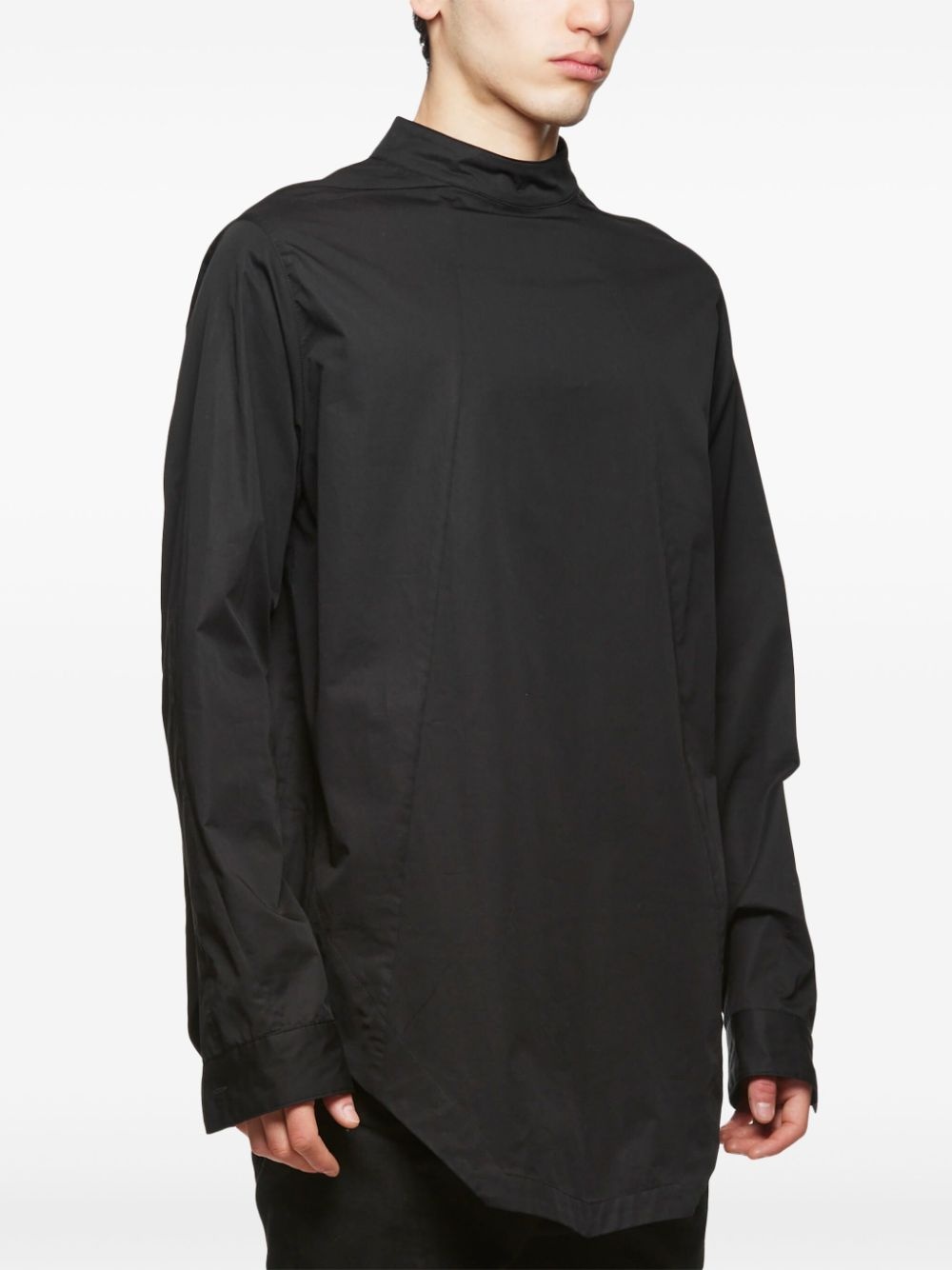 pullover high-neck shirt - 3