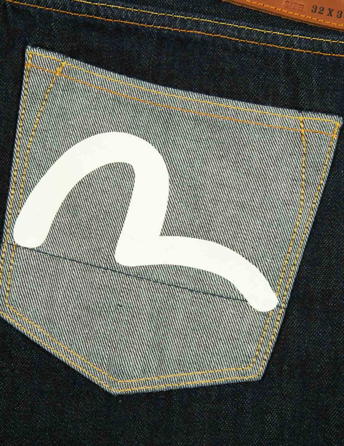 CONTRASTING BACK POCKETS SLIM FIT JEANS #2010 - 12