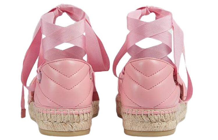 (WMNS) Gucci Sandals Pink 628148-BTMO0-5815 - 4