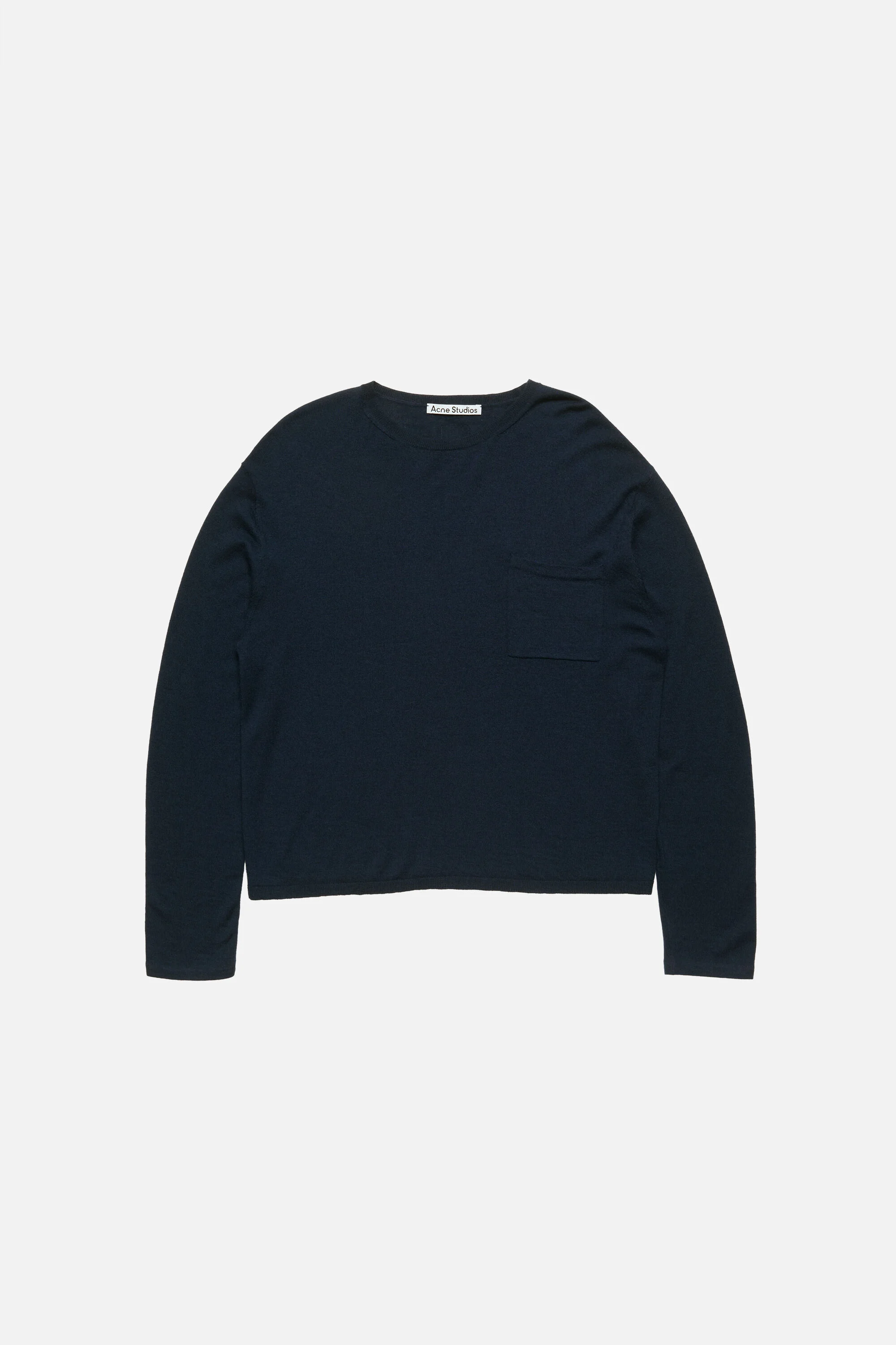 Cashmere knit sweater - Ink blue - 1