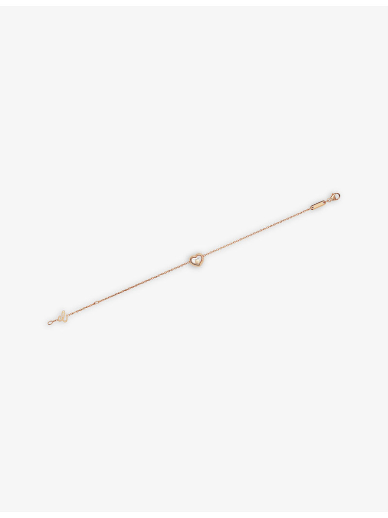 Chopard Happy Diamonds Icons 18ct rose-gold and 0.05ct diamond bracelet outlook