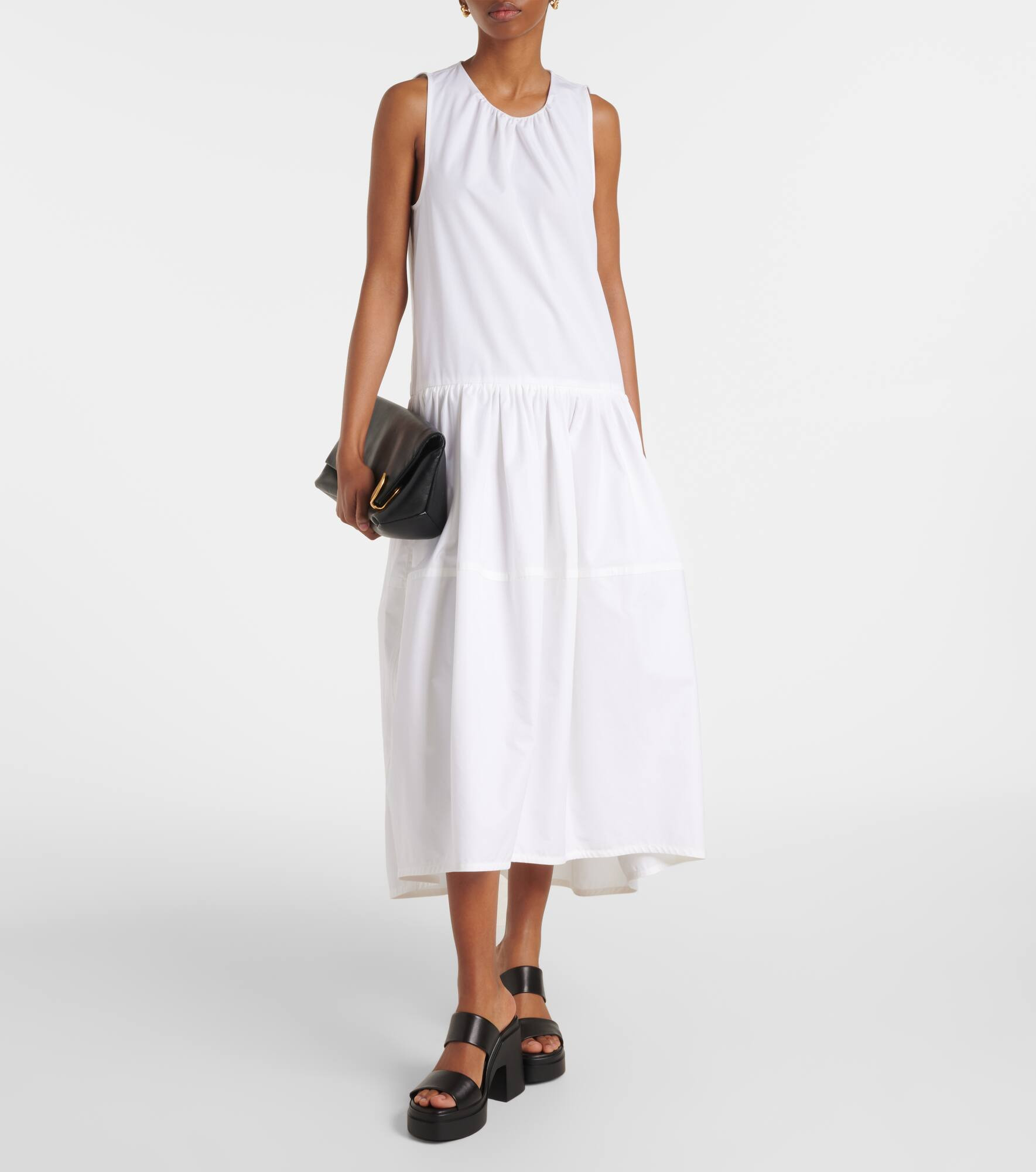 Next 110 leather platform mules - 3