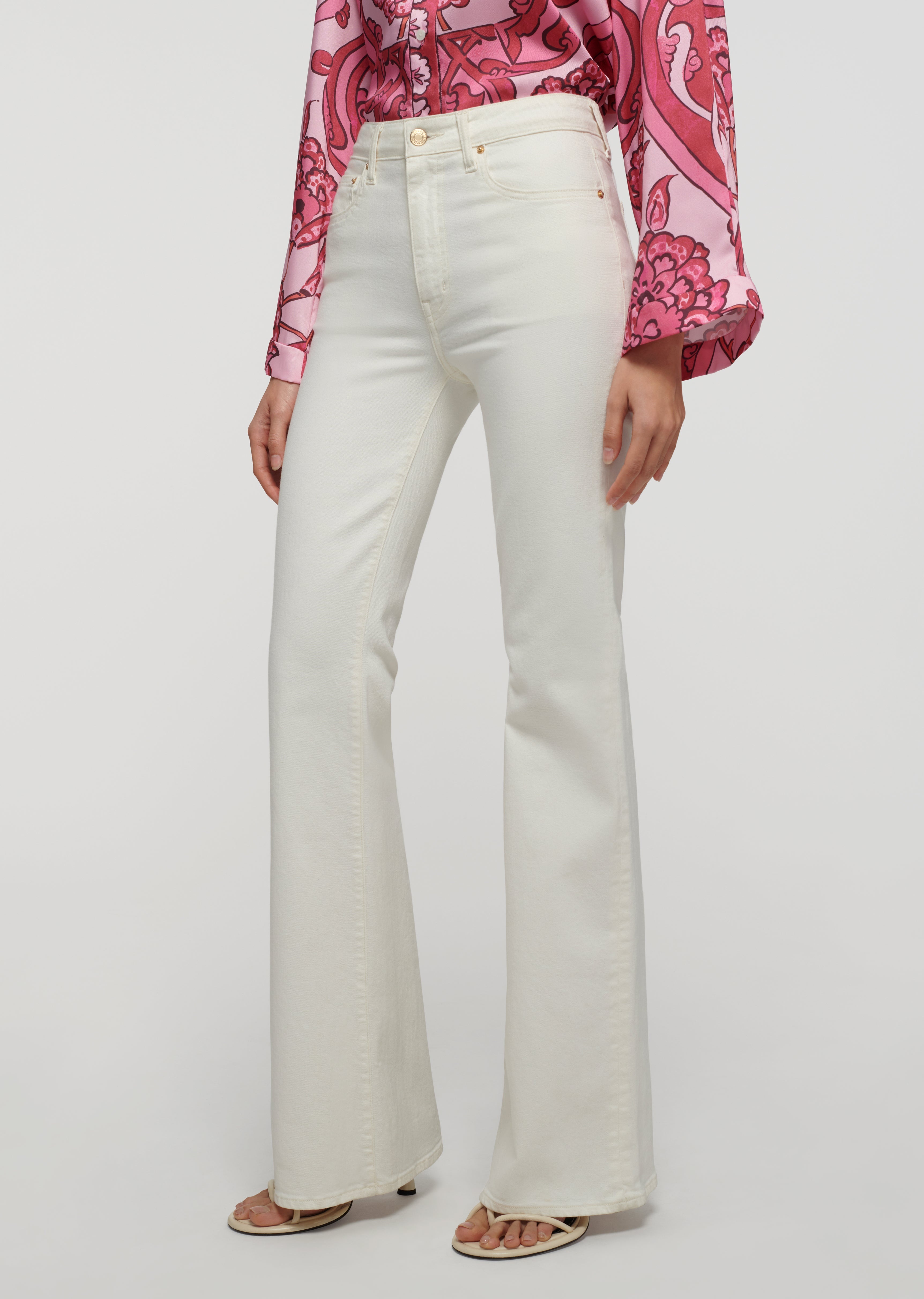 CROSBY HIGH RISE FLARE JEANS - 3