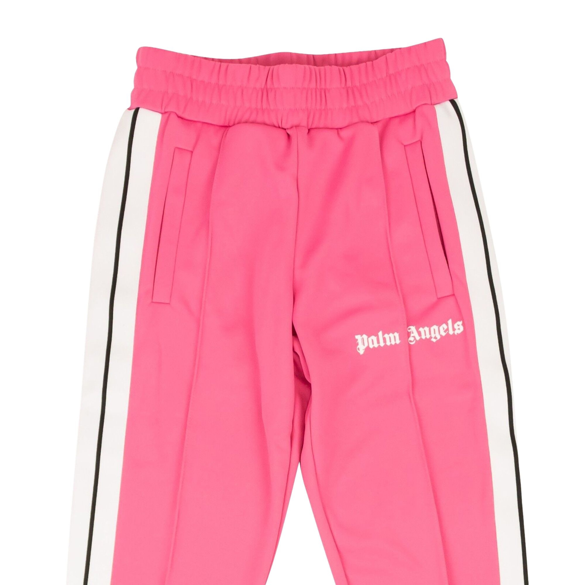 Palm Angels Track Pants 'Fuchsia/White' - 3