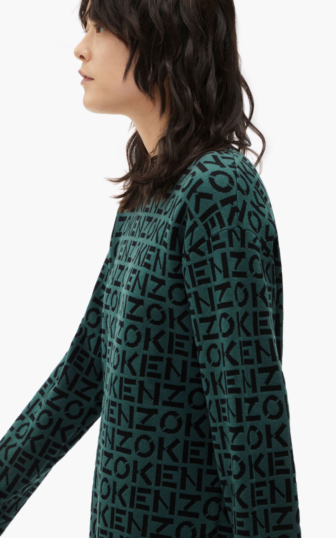 KENZO Sport monogrammed dress - 4
