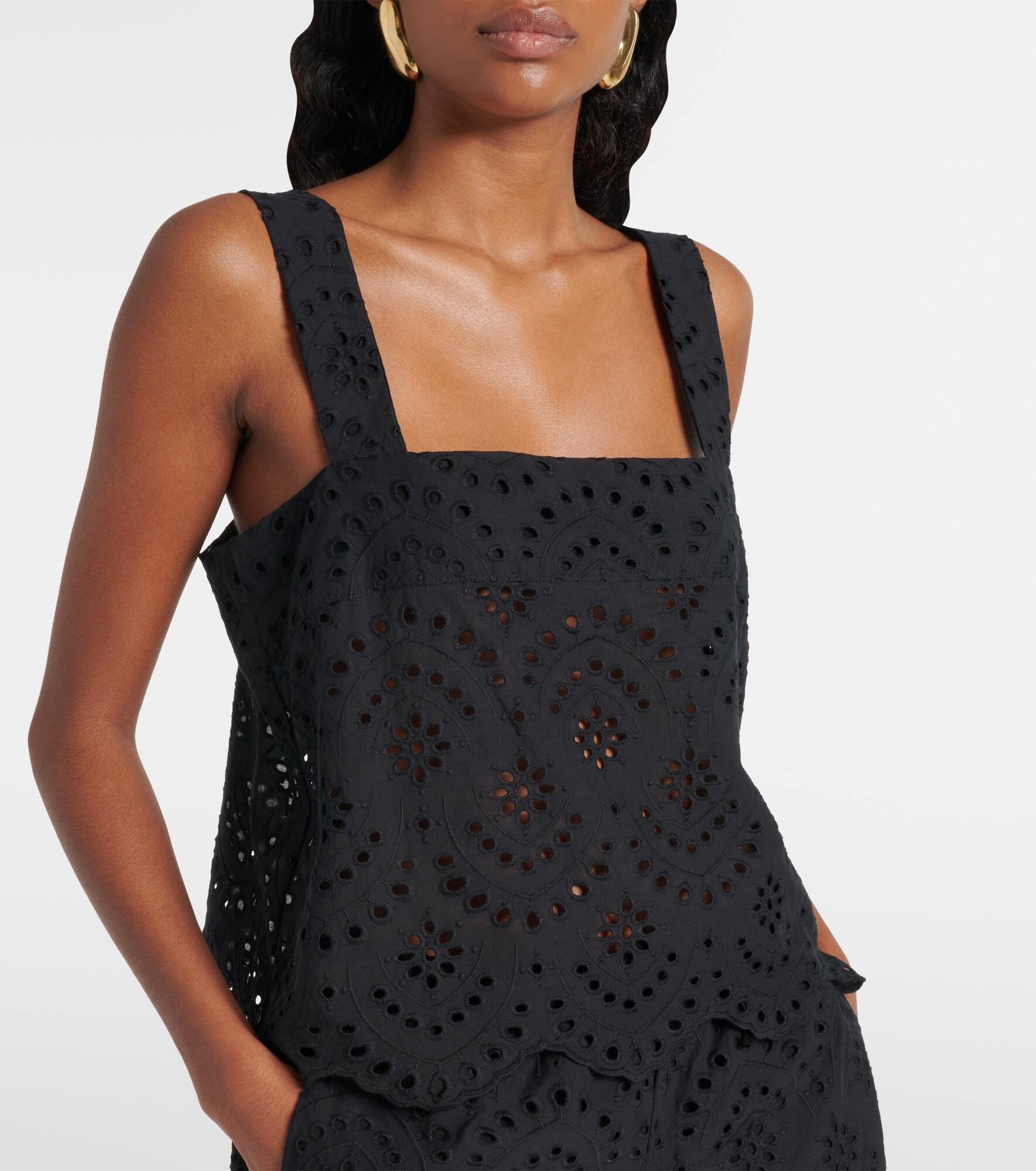 Noa broderie anglaise top - 4
