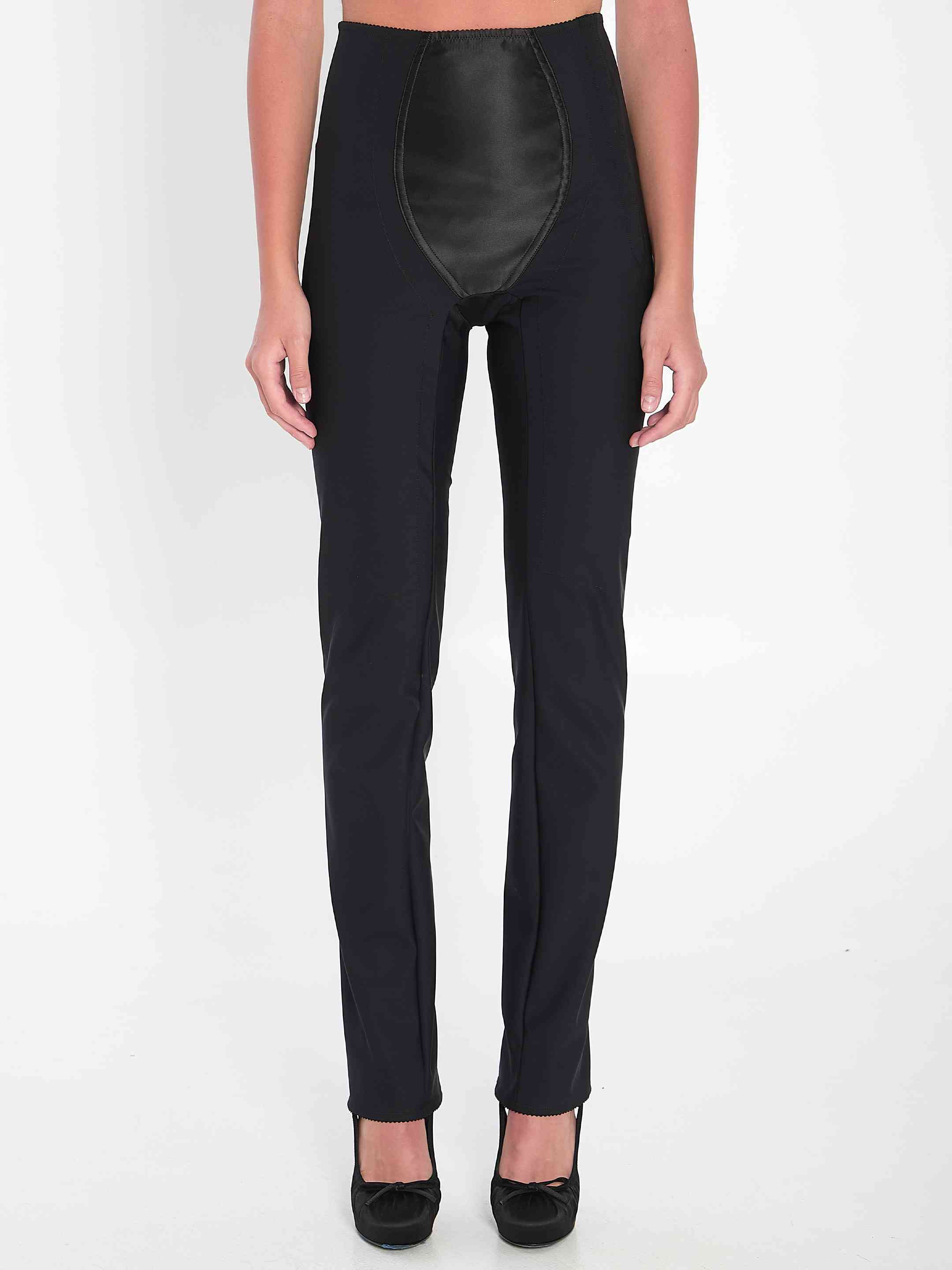 Dolce&Gabbana Women Leggings In Stretch Satin - 1
