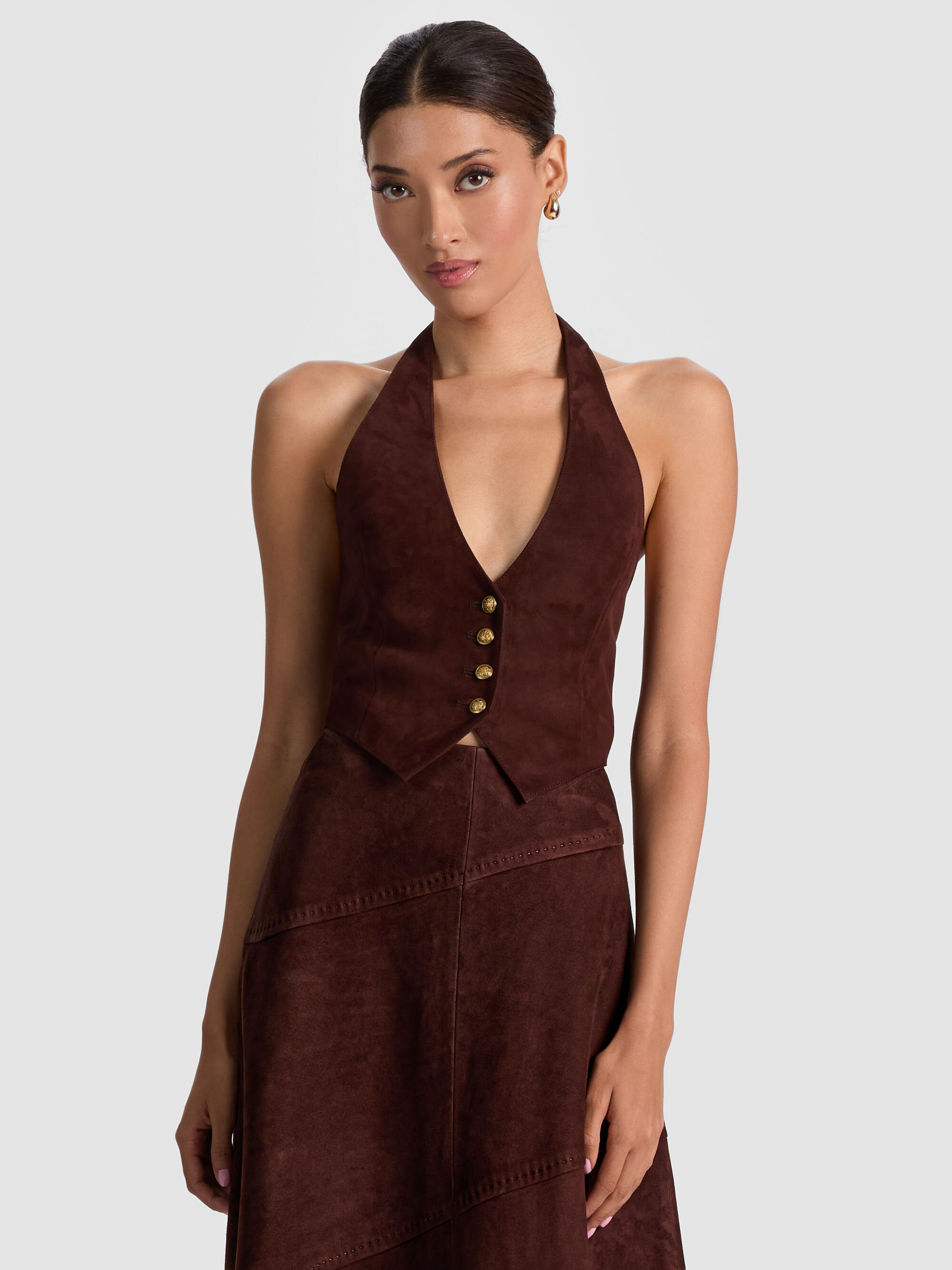 CROSBY SUEDE VEST - 2