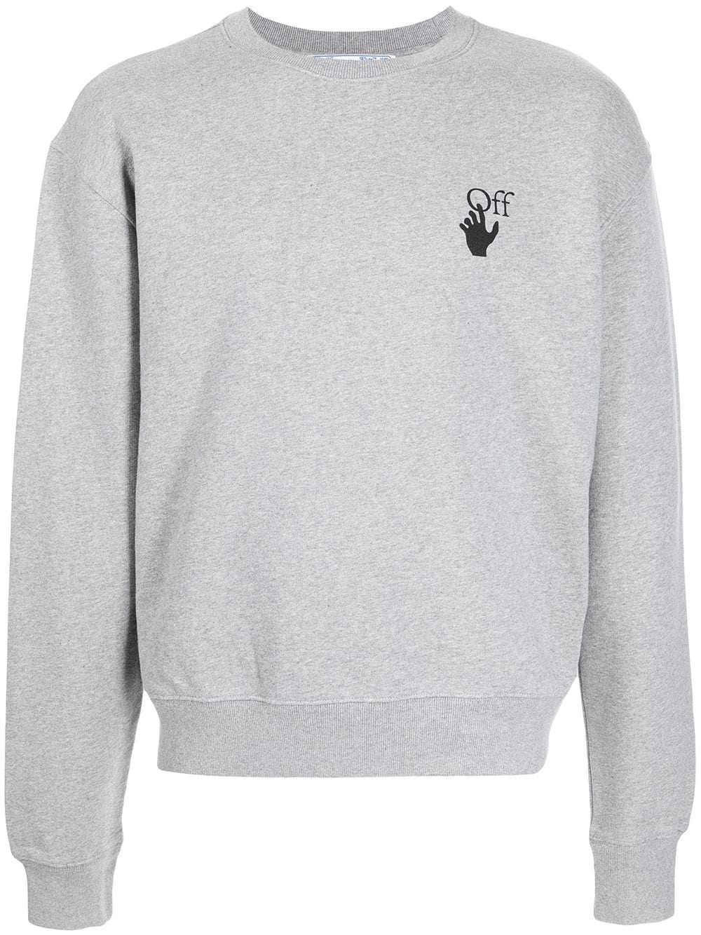 logo-print long-sleeve sweatshirt - 1