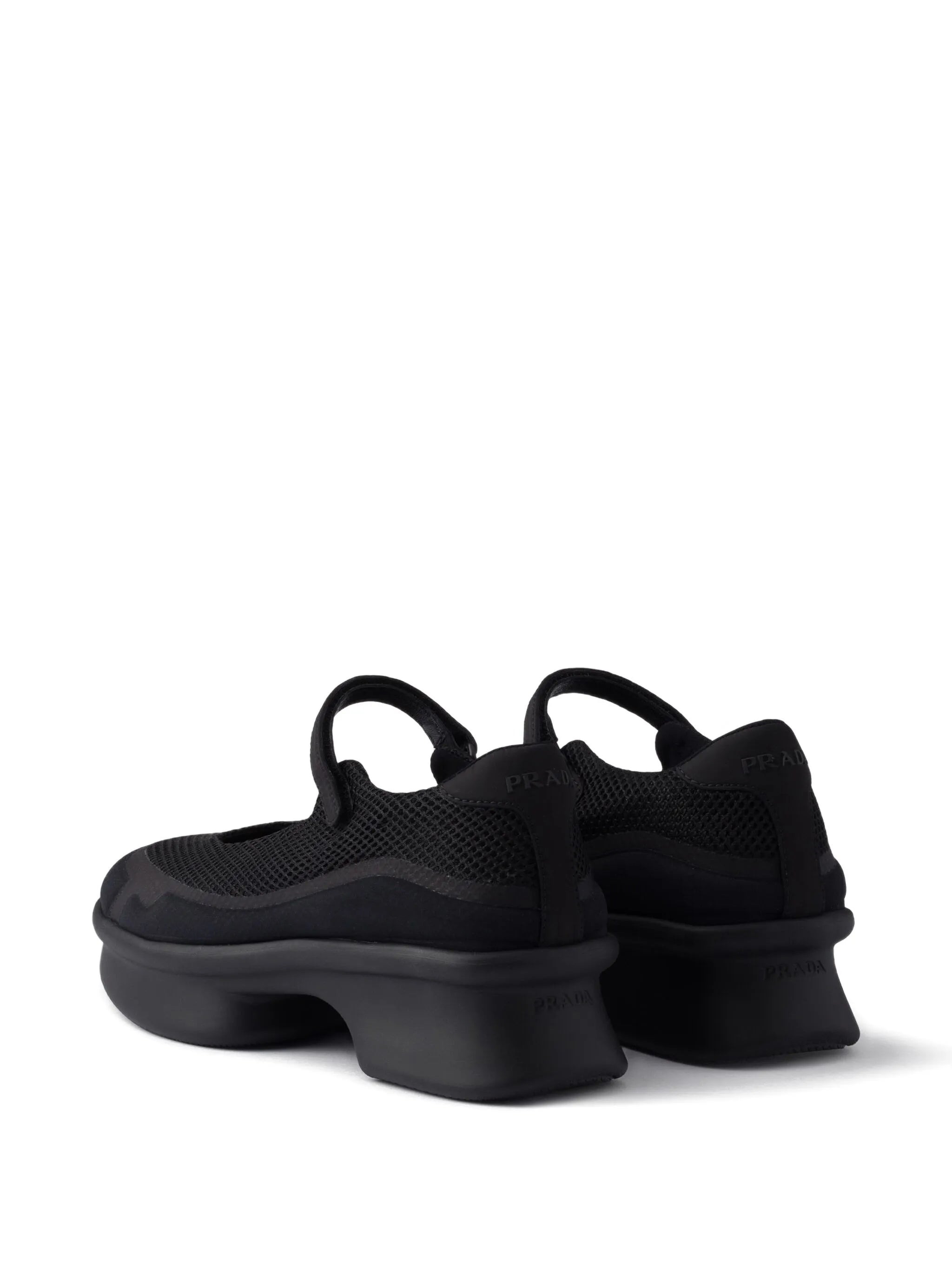 mesh-panels ballerina flats - 4