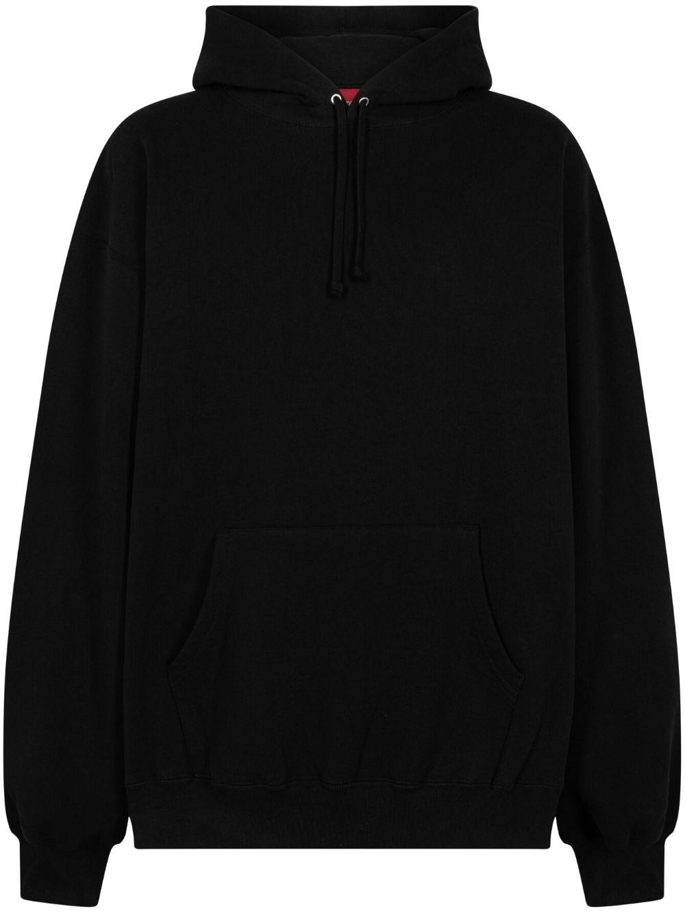 logo-appliquÃ© cotton hoodie - 1