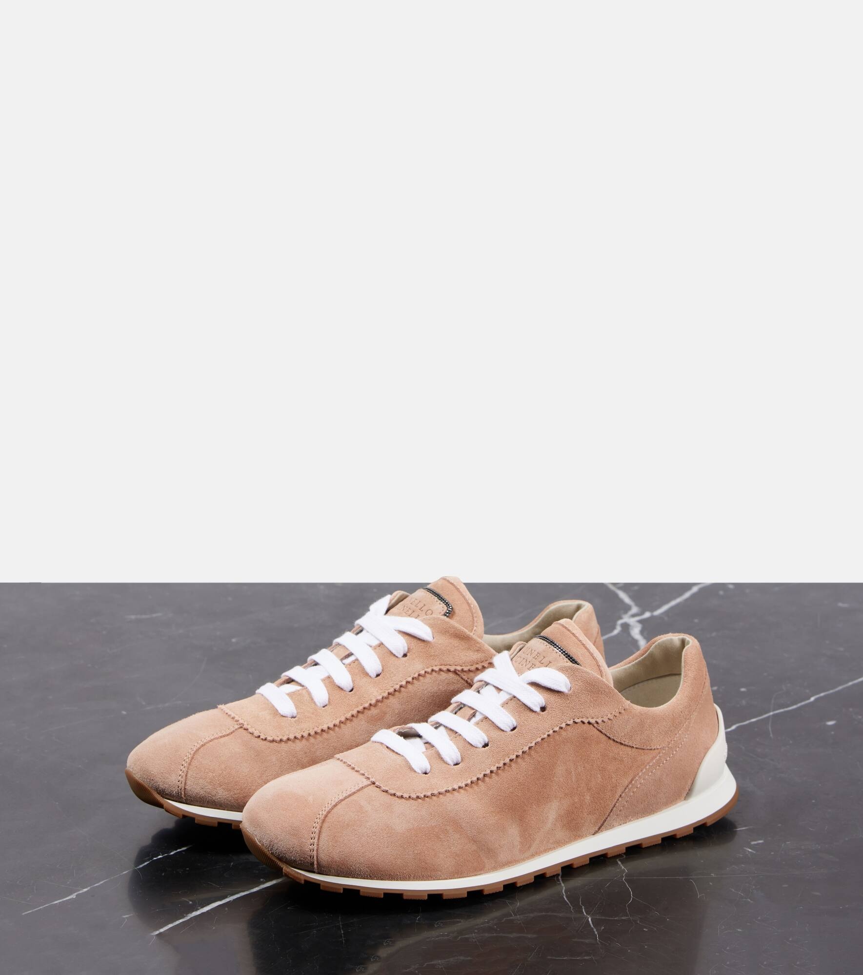 Monili suede sneakers - 4