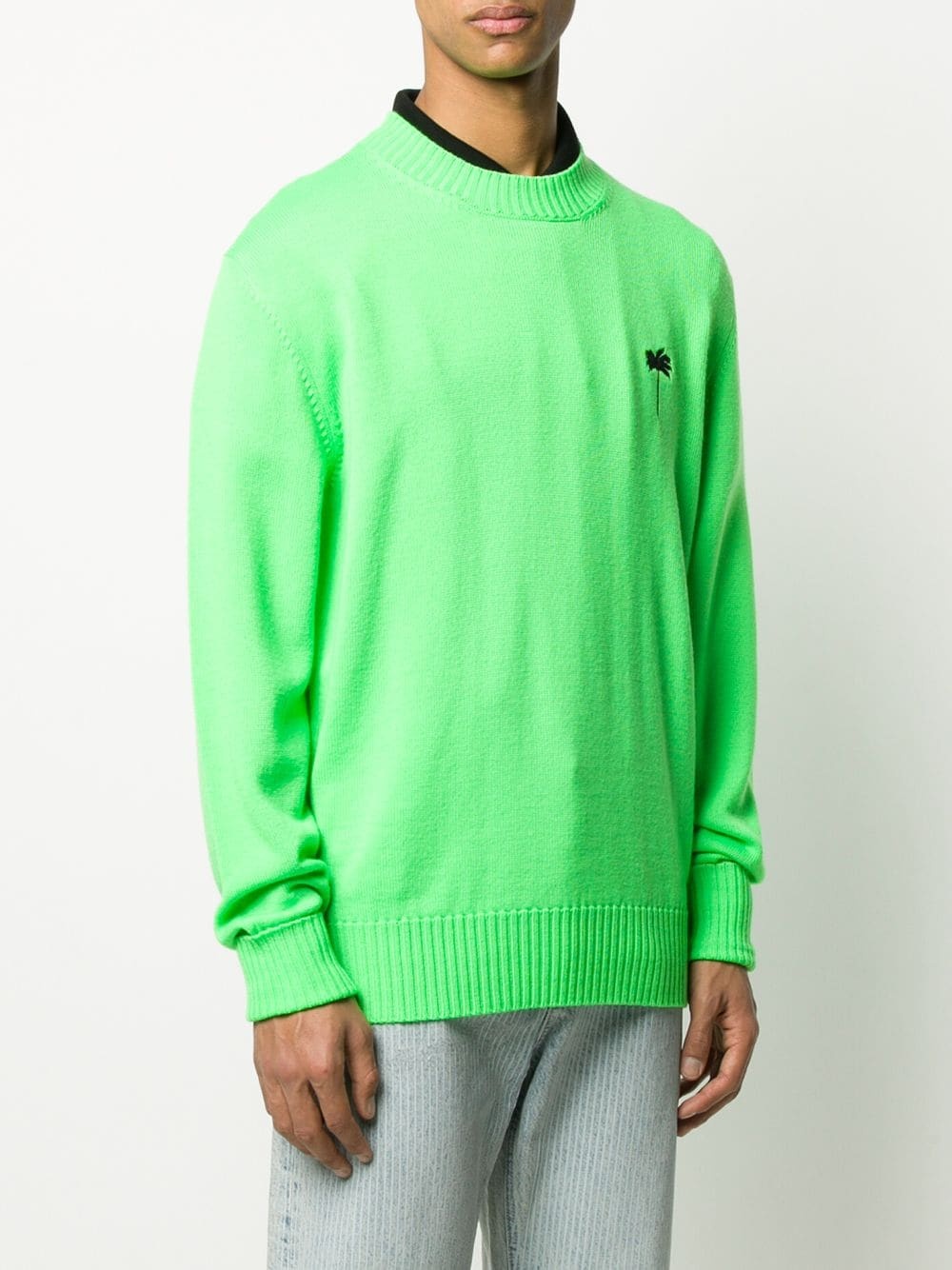 Fluo Palm sweater - 3