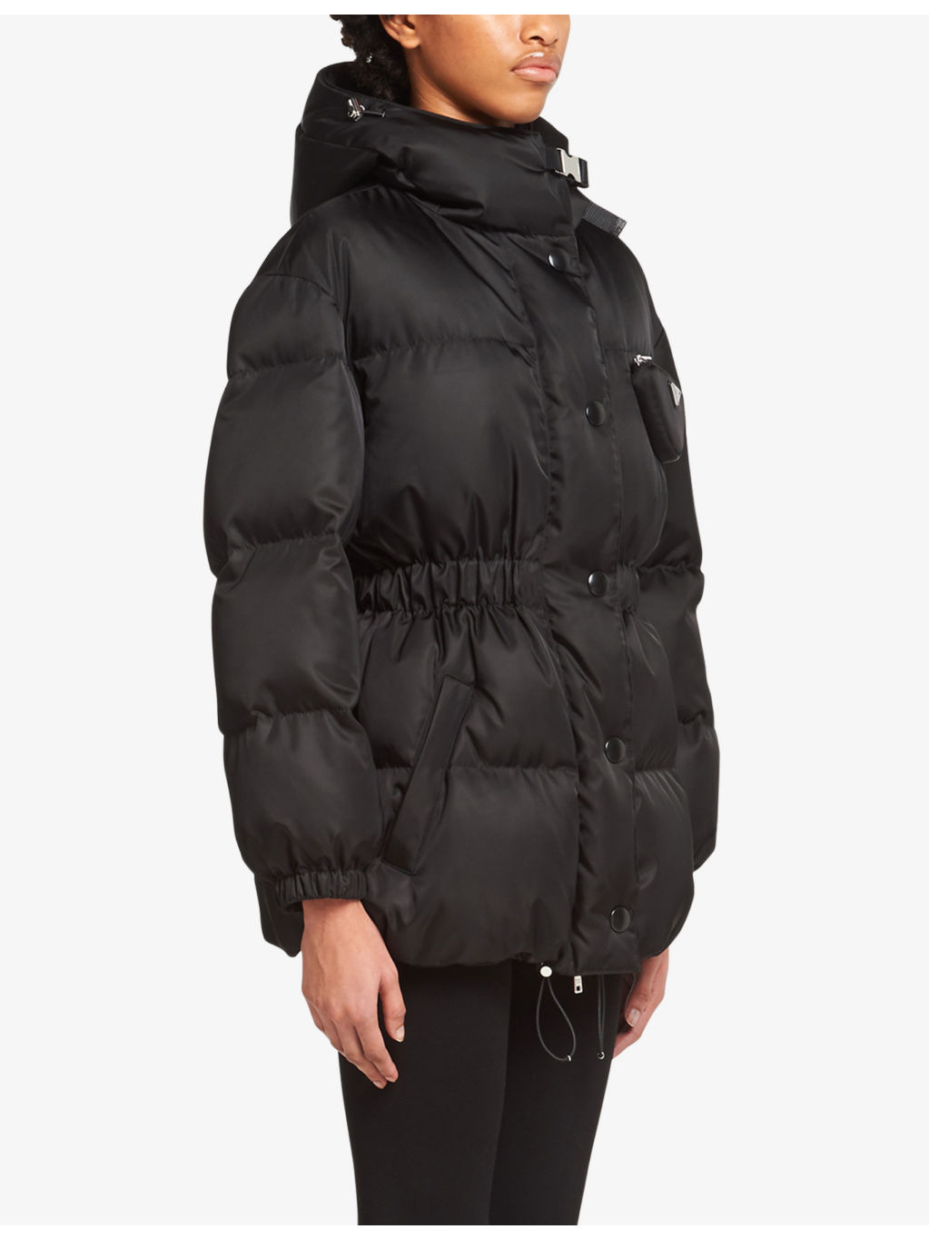 Re-Nylon hooded recycled nylon-down jacket - 3